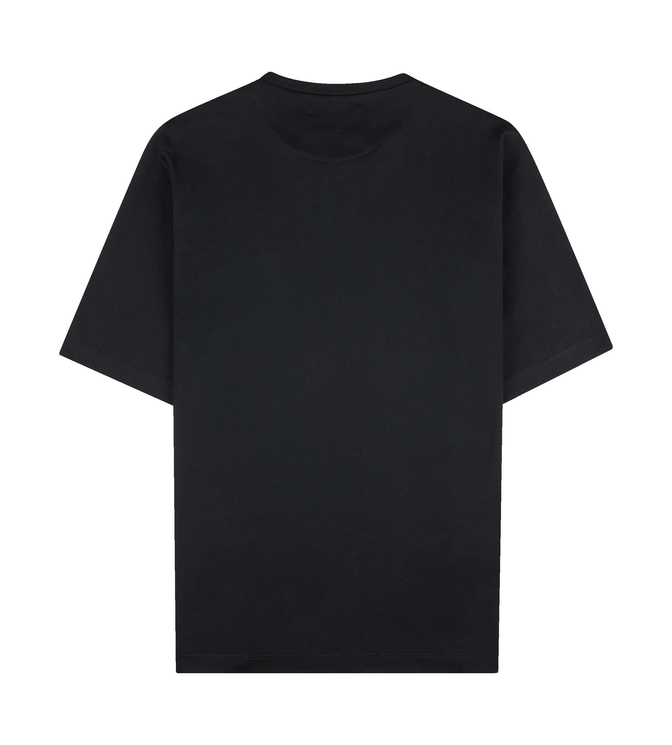Prada Triangle Logo Cotton T-shirt Black sold by FOUR Amsterdam product image thumbnail 2