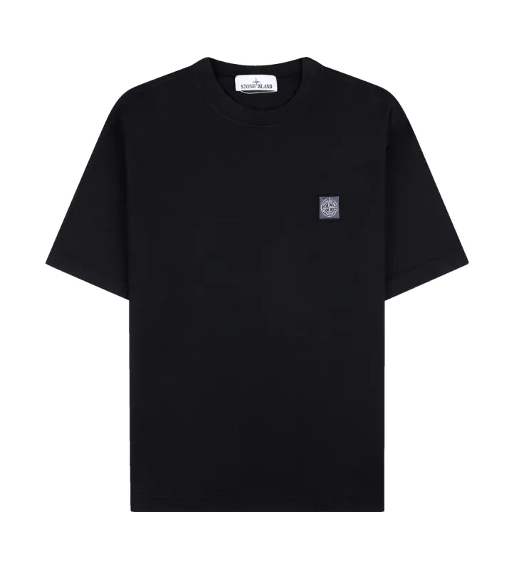 Patch Logo T-shirt Black sold by FOUR Amsterdam