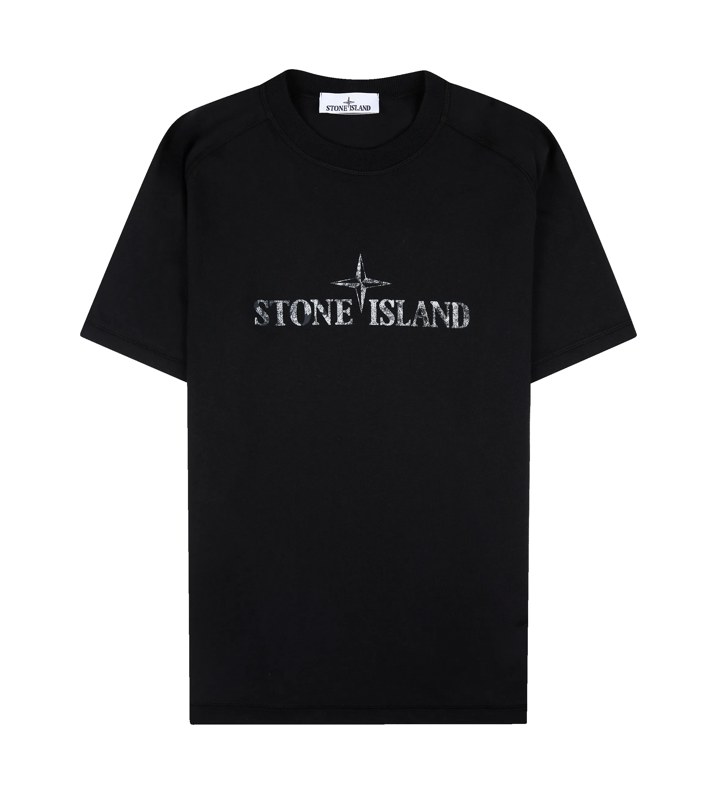 Printed Logo T-shirt Black sold by FOUR Amsterdam