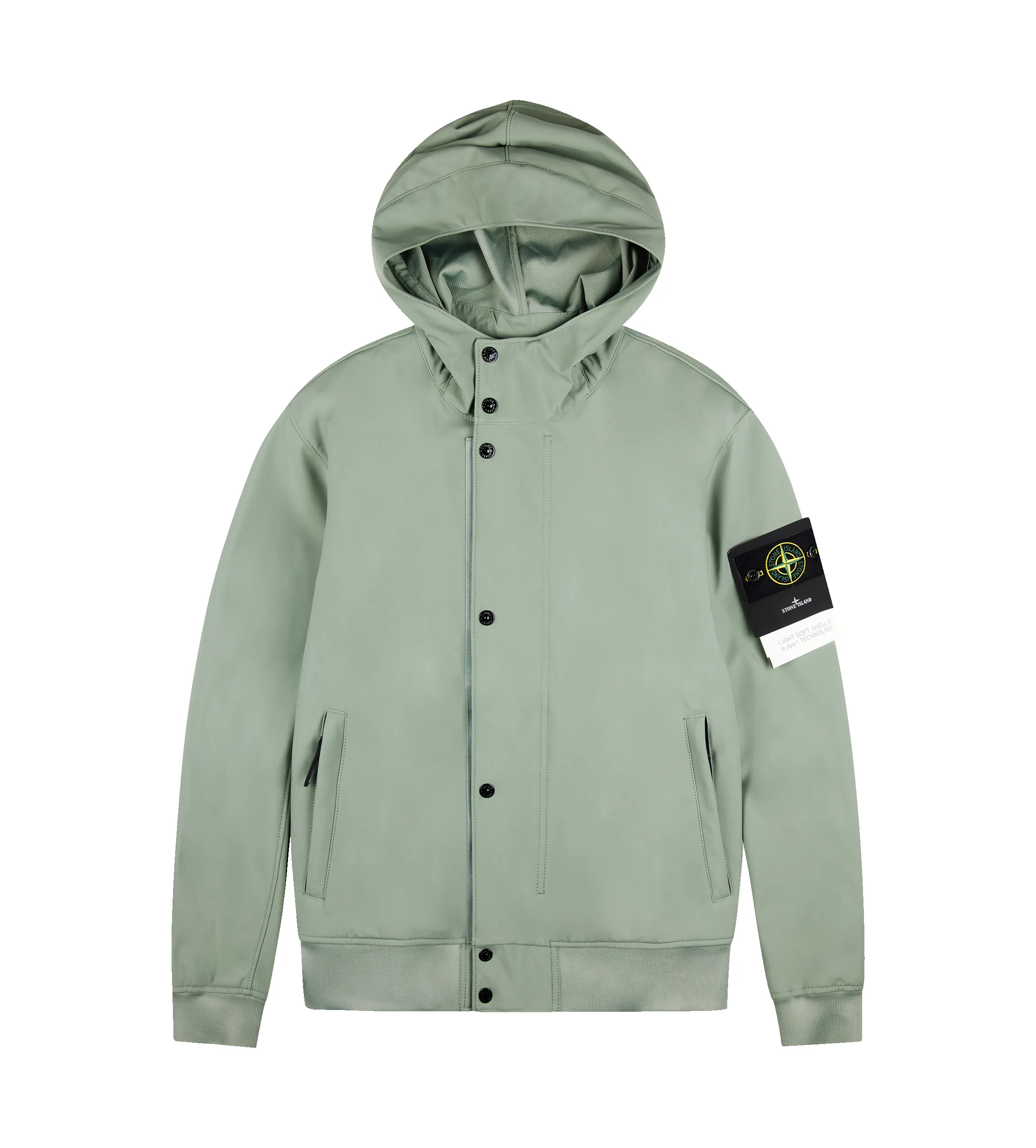 Soft Shell Jacket Sage Green sold by FOUR Amsterdam
