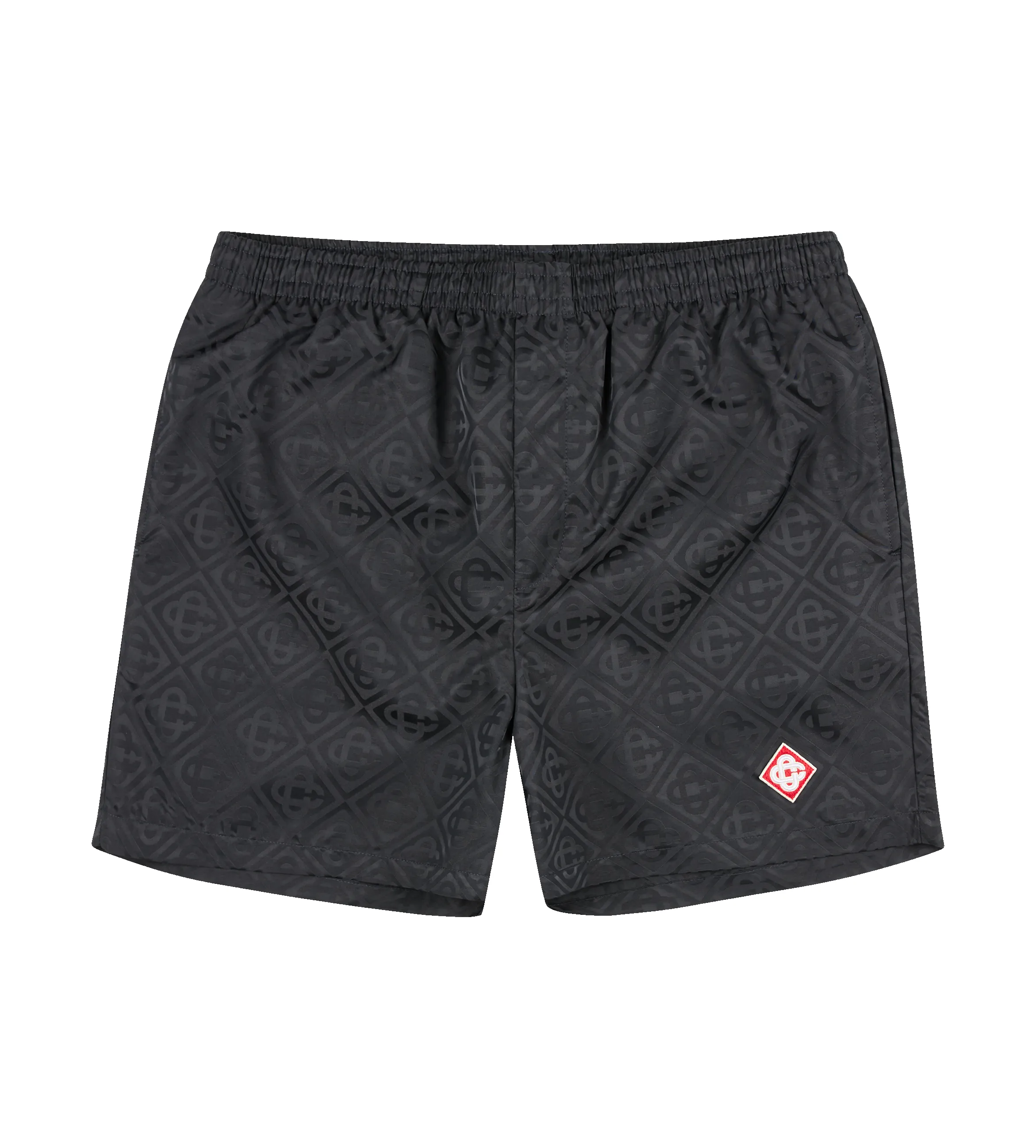 Jacquard Swim Shorts Black sold by FOUR Amsterdam