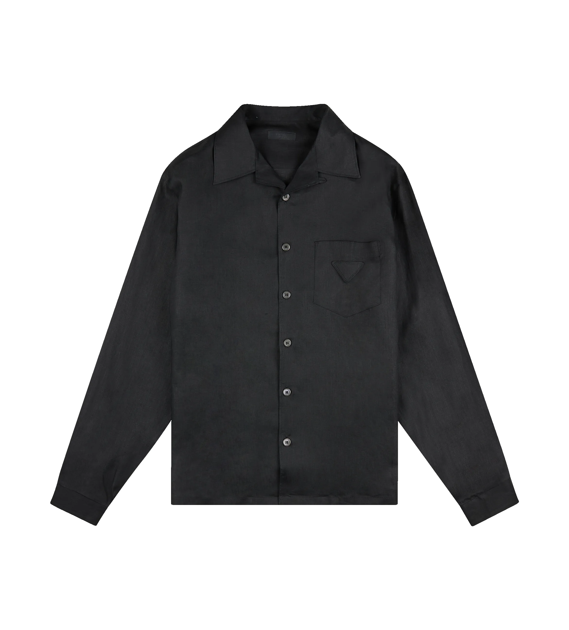 Linen Shirt Black sold by FOUR Amsterdam