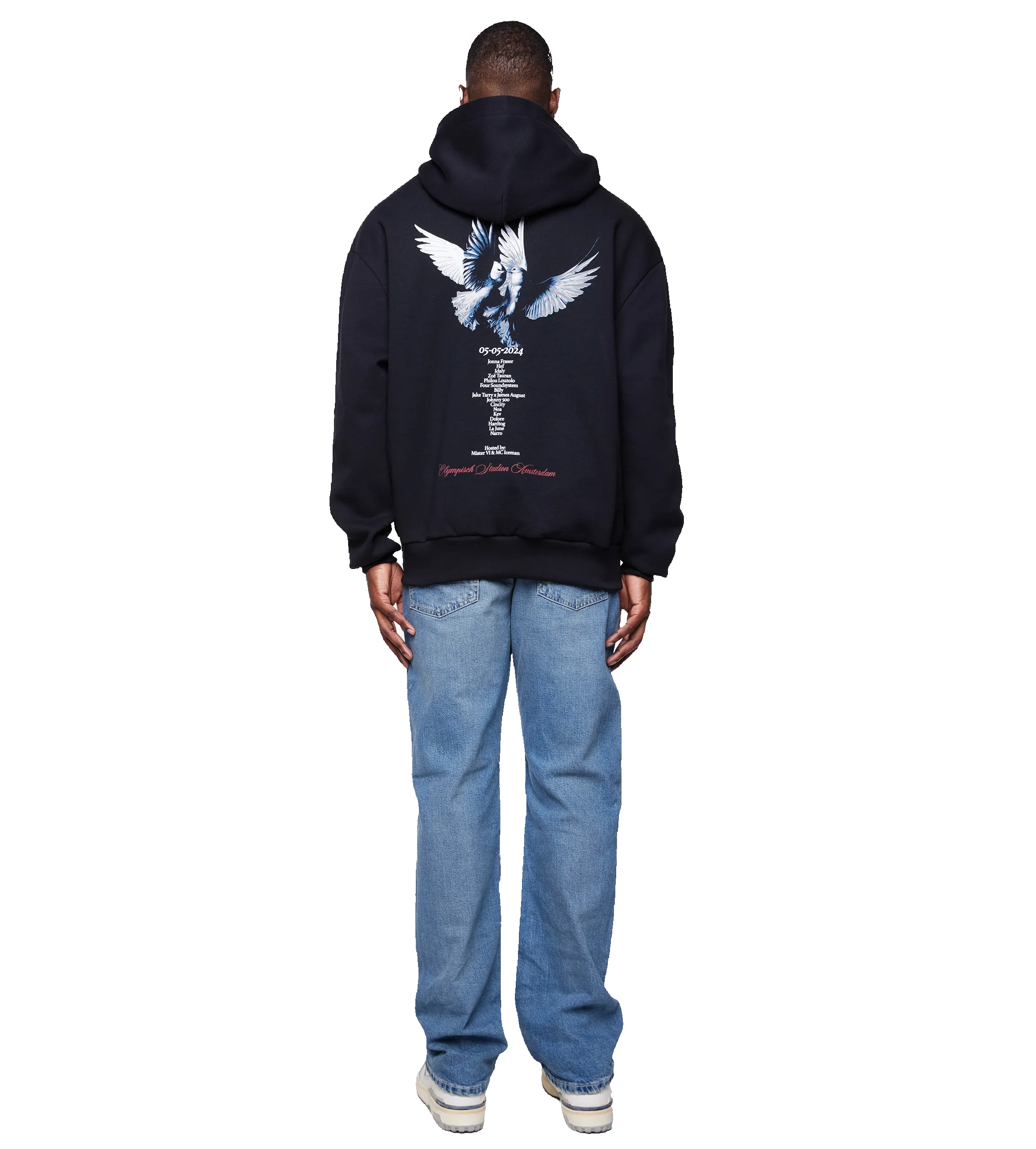 Verbond Dove Hoodie Black sold by FOUR Amsterdam product image thumbnail 5