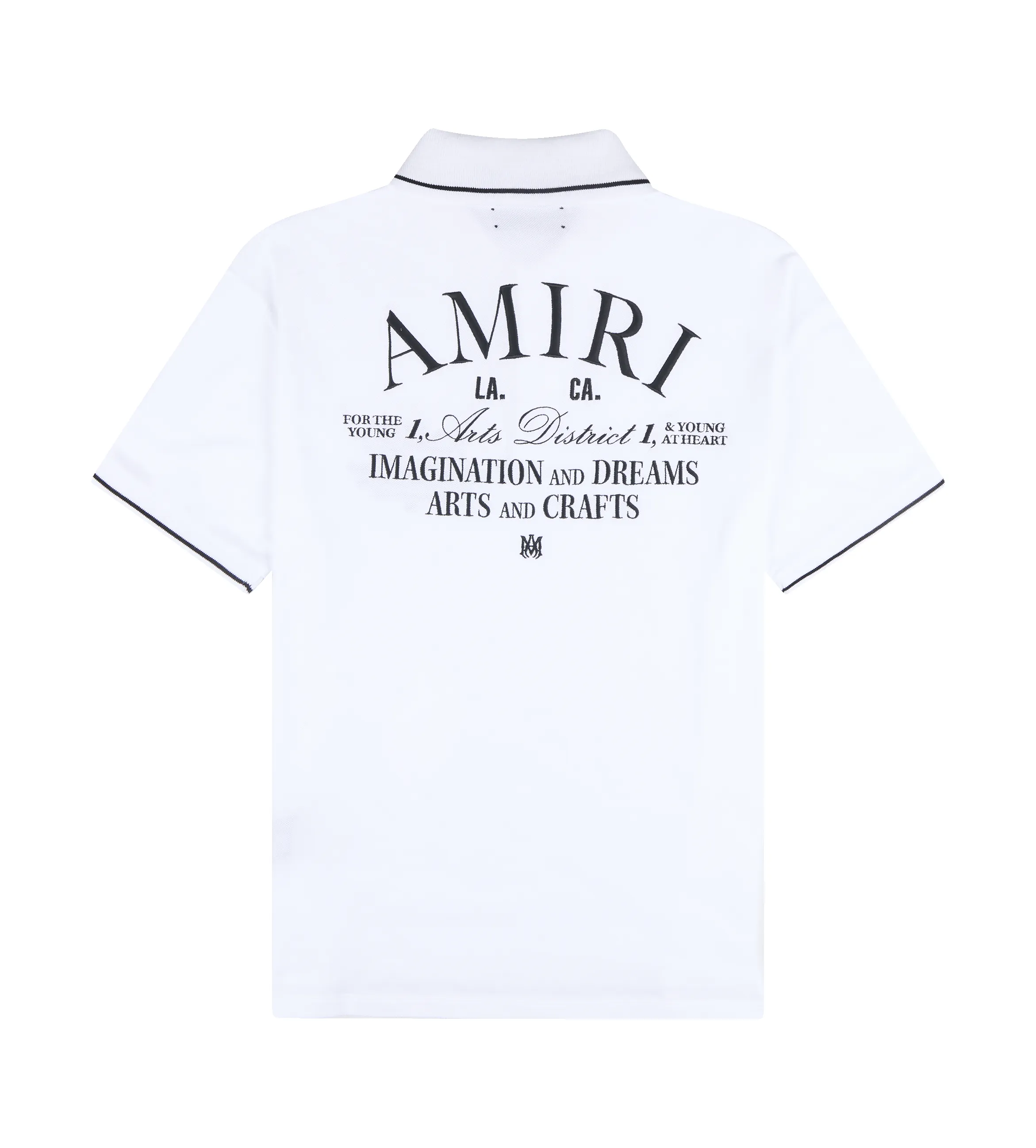 Arts District Polo T-shirt White sold by FOUR Amsterdam product image thumbnail 2