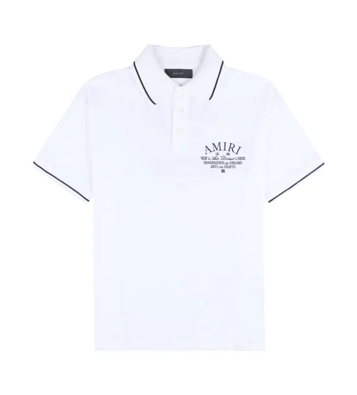 Arts District Polo T-shirt White sold by FOUR Amsterdam