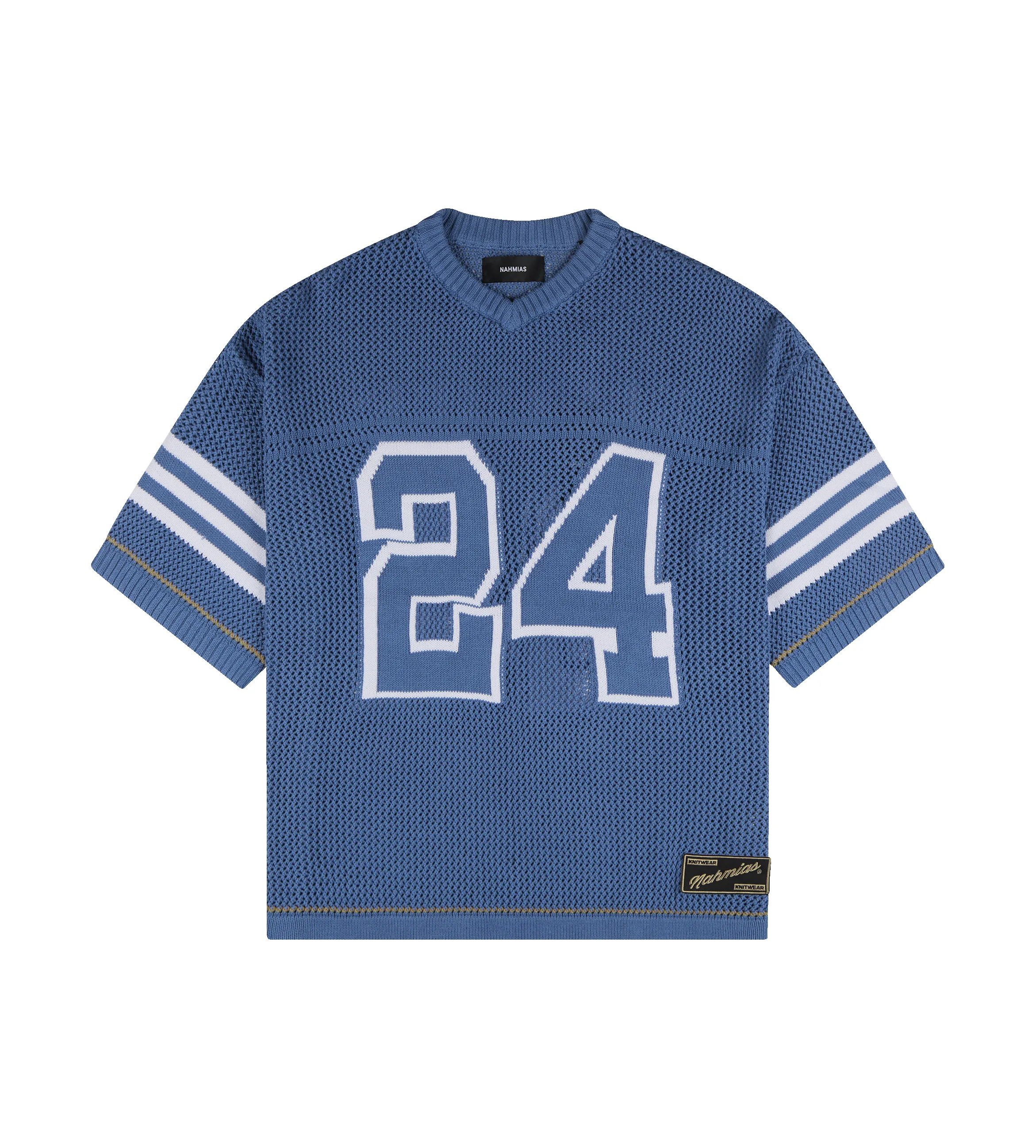 Knit 24 Football Shirt Blue sold by FOUR Amsterdam
