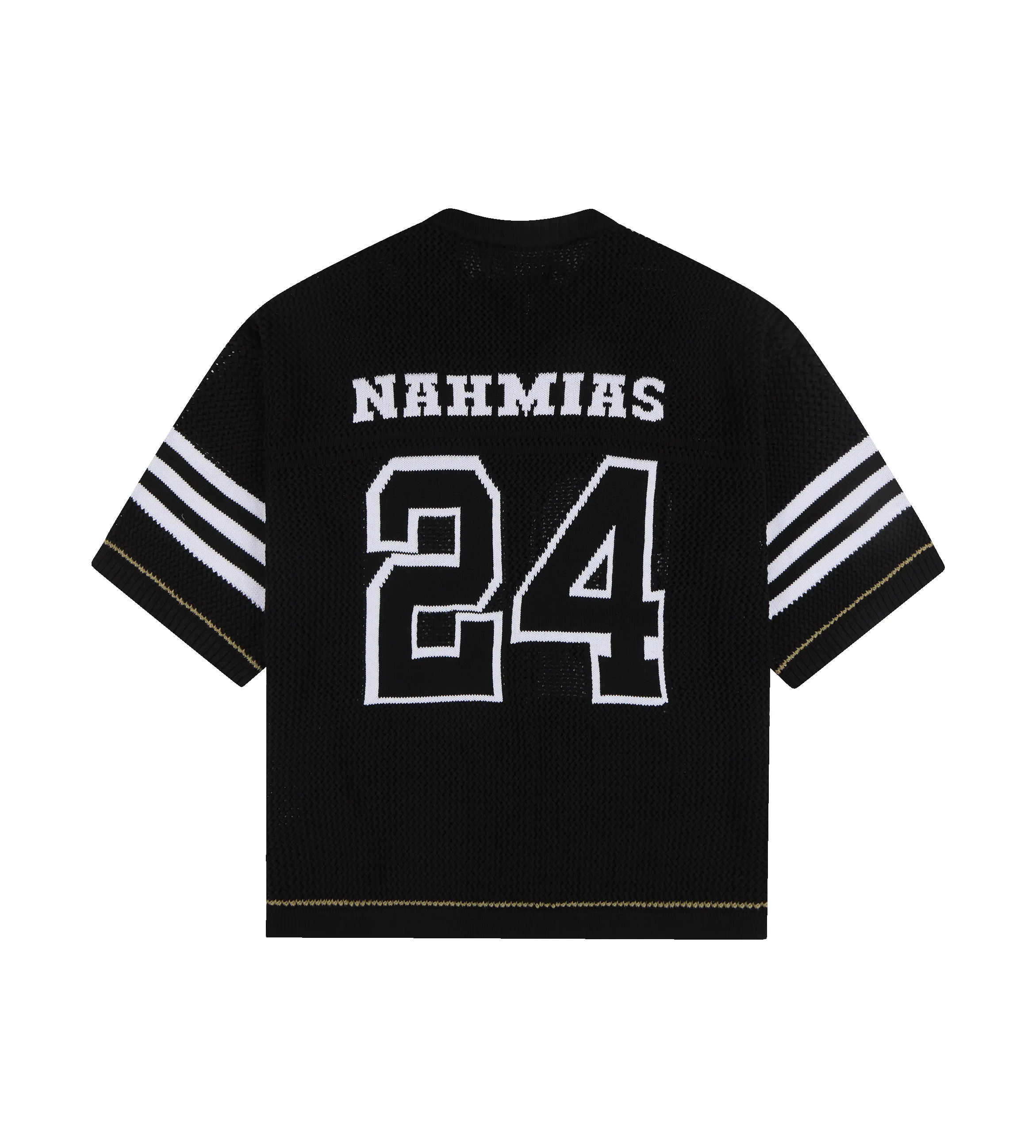 Knit 24 Football Shirt Black sold by FOUR Amsterdam product image thumbnail 2