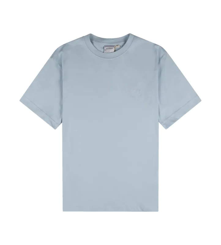 Orbit Emb T-shirt Subdued Blue sold by FOUR Amsterdam