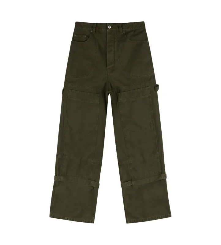 Carpenter Pants Four Leaf Green sold by FOUR Amsterdam