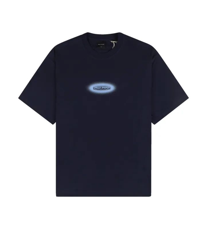 Dotted Logo T-shirt Martime Blue sold by FOUR Amsterdam