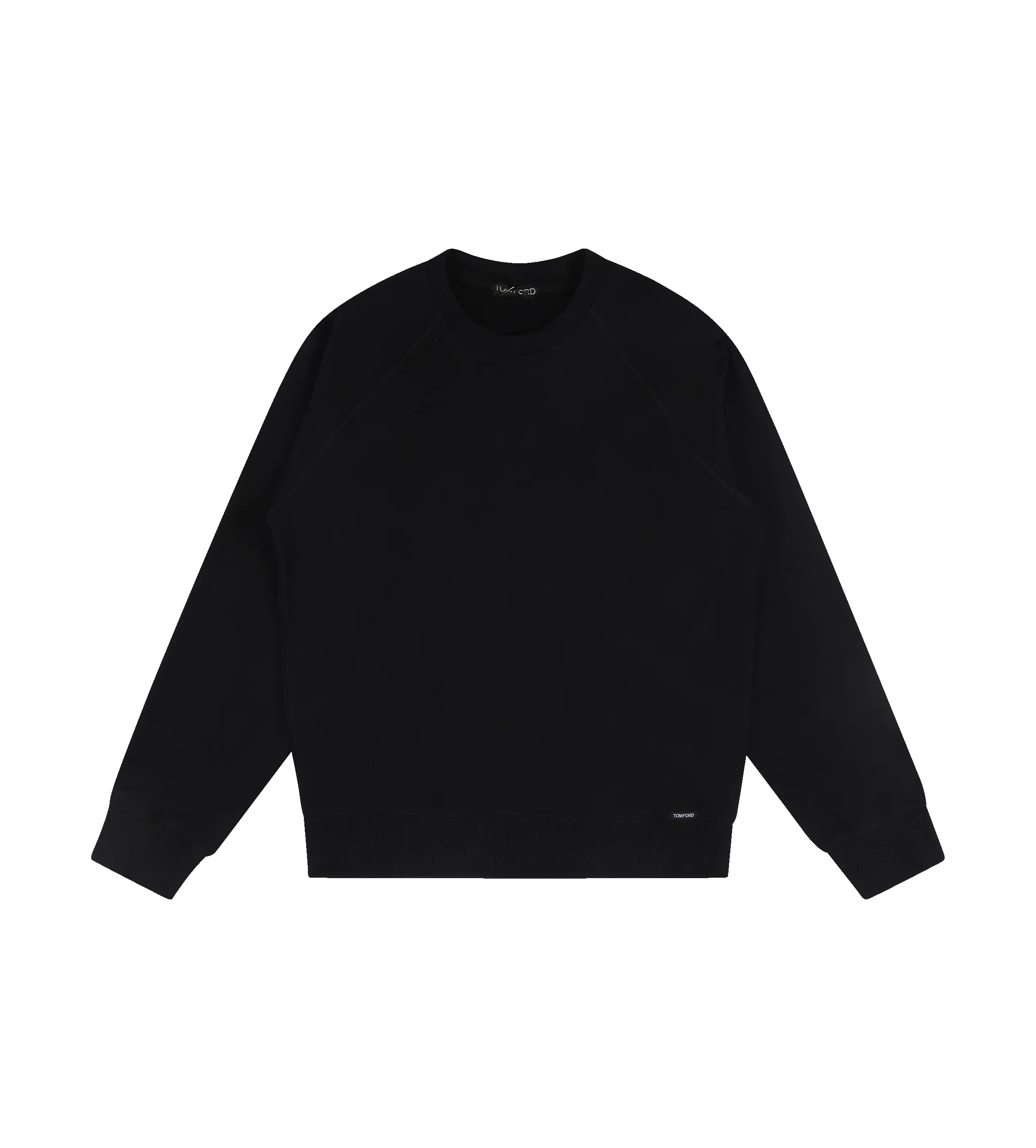 Fleece Crewneck Black sold by FOUR Amsterdam