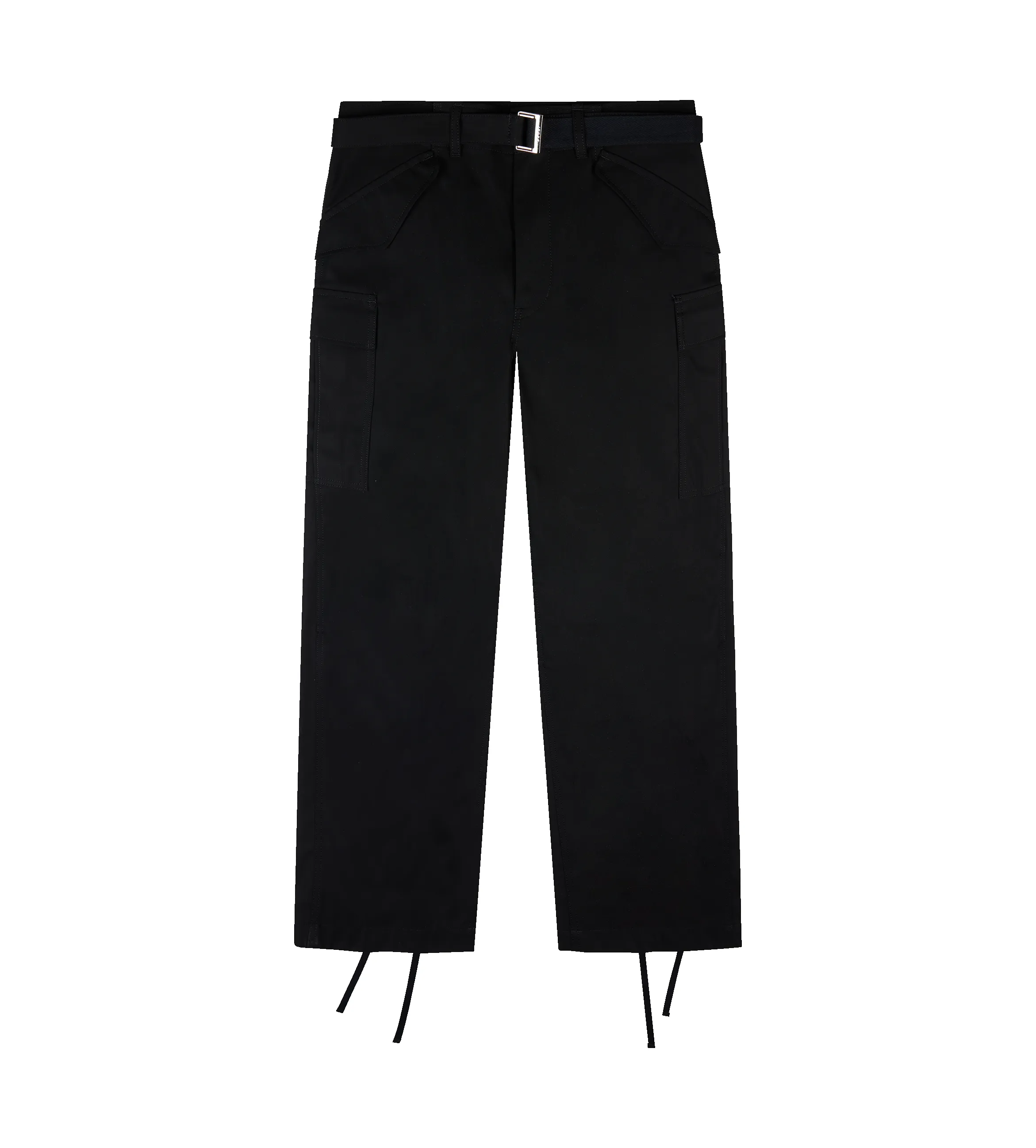 Cotton Twill Cargo Pants Black sold by FOUR Amsterdam