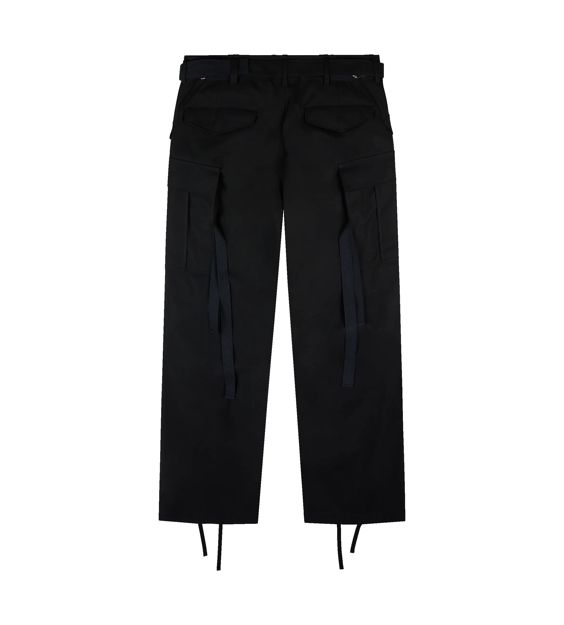 Cotton Twill Cargo Pants Black sold by FOUR Amsterdam product image thumbnail 2