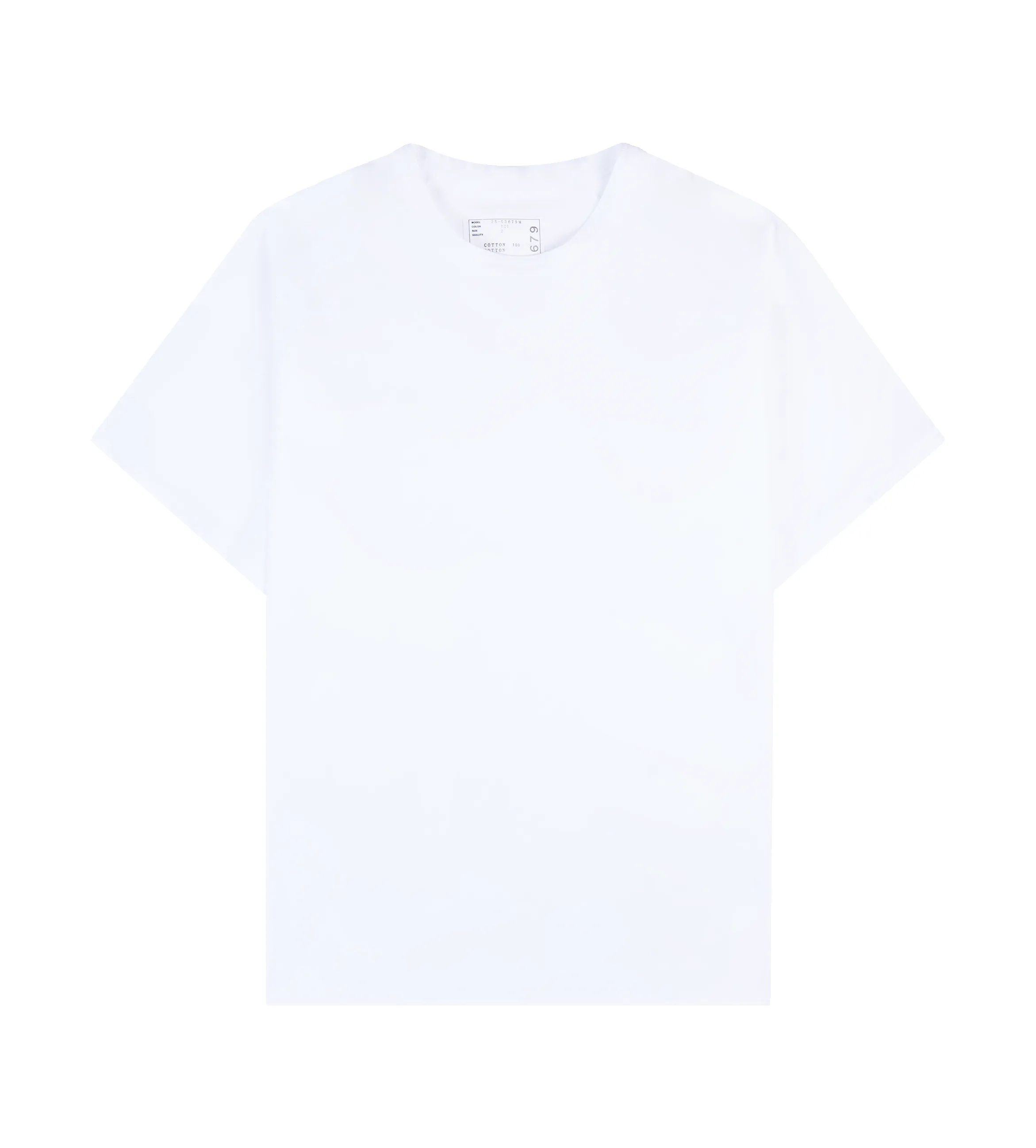 Cotton Jersey T-Shirt White sold by FOUR Amsterdam