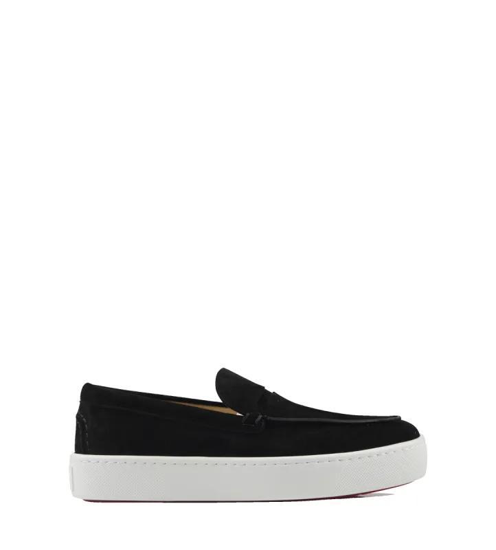 Paqueboat Suede Loafers Black sold by FOUR Amsterdam