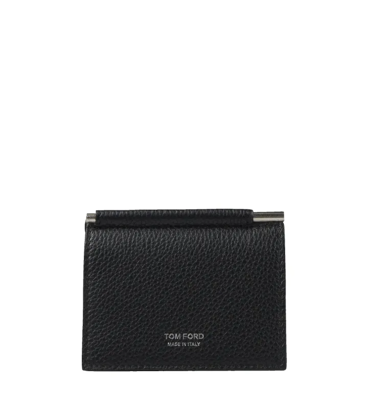 T Line Clip Card Holder Black sold by FOUR Amsterdam