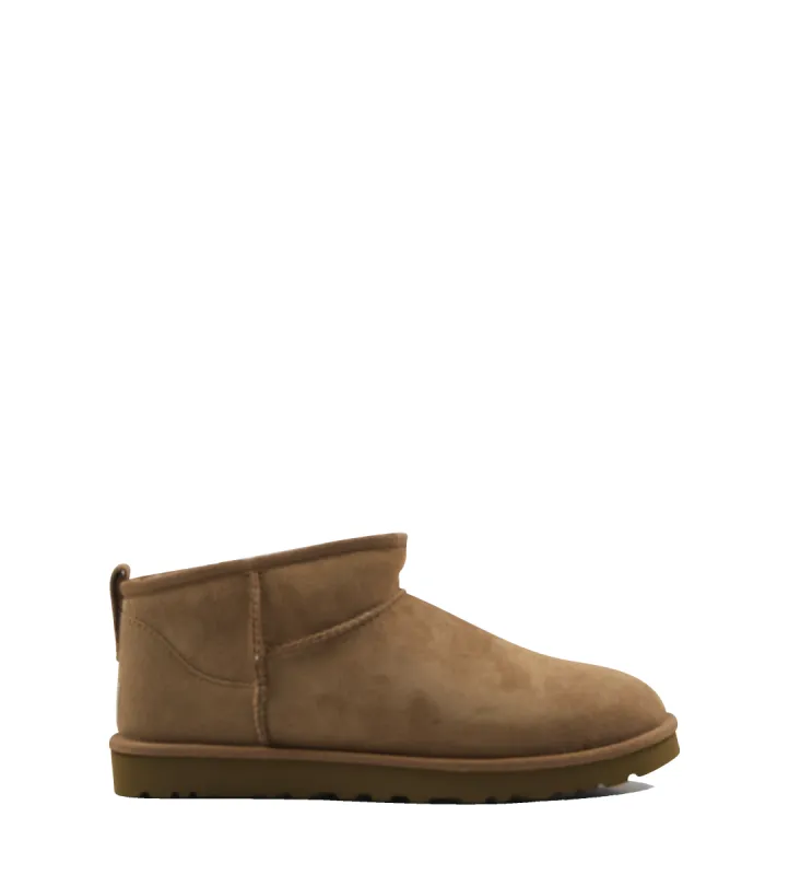 Classic Ultra Mini Low Boot Chestnut sold by FOUR Amsterdam