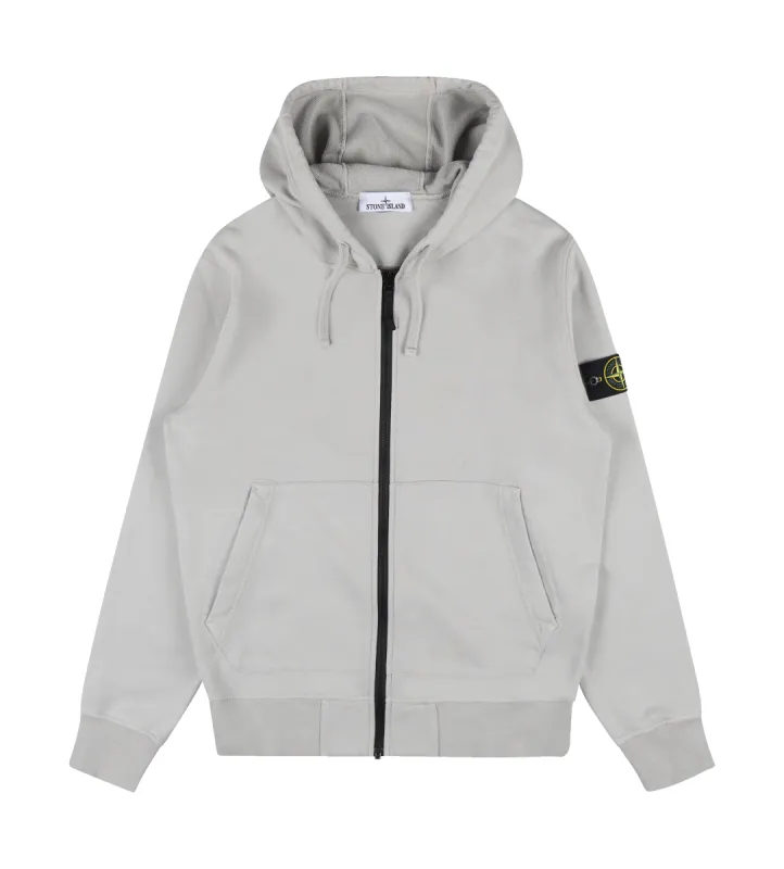 Fleece Hoodie Pearl Grey sold by FOUR Amsterdam