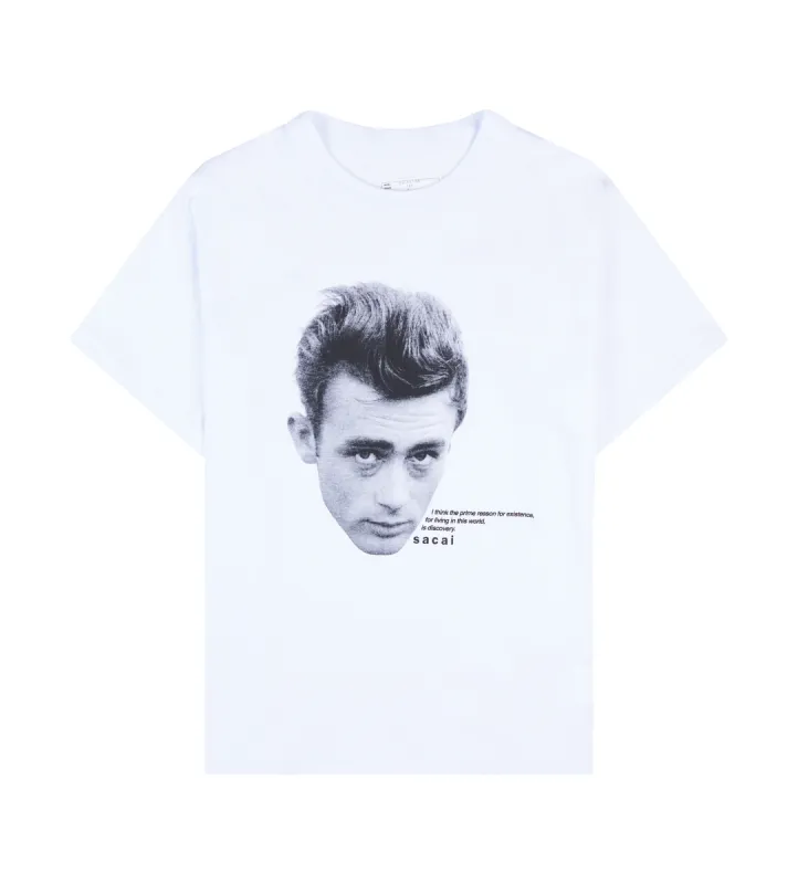 Sacai James Dean T-Shirt White sold by FOUR Amsterdam