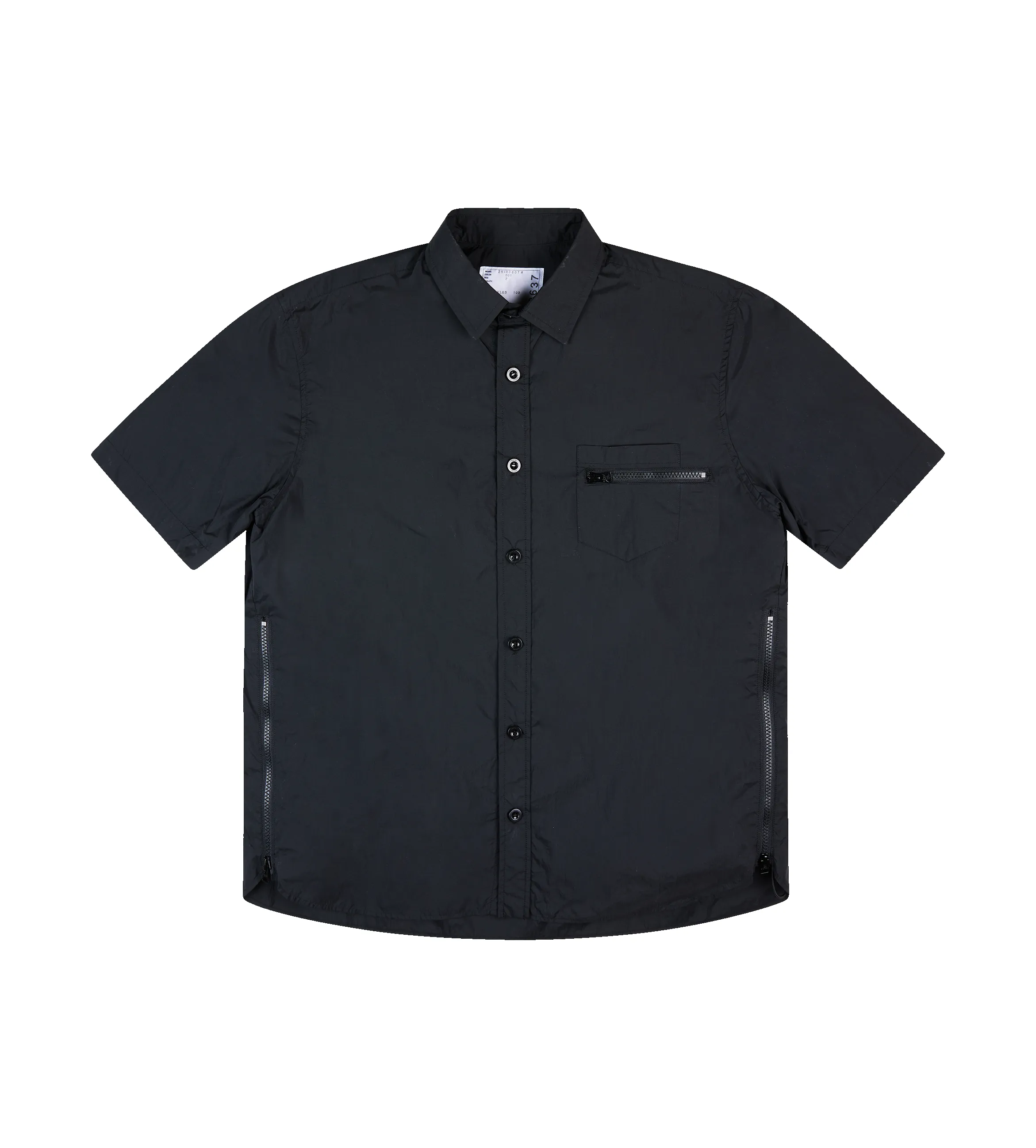 Rip Stop Shirt Black sold by FOUR Amsterdam