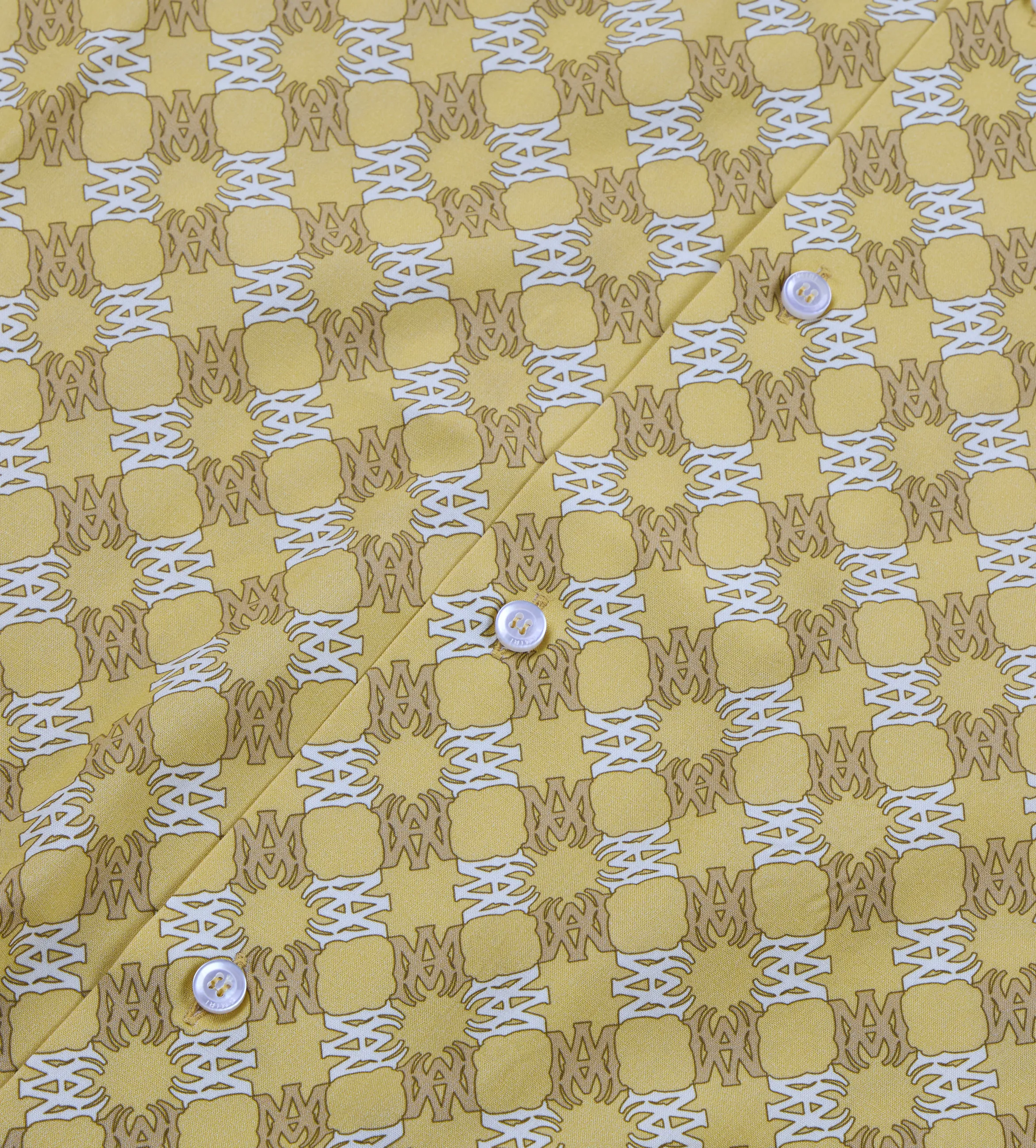 Monogram Print Shirt Champagne sold by FOUR Amsterdam product image thumbnail 3