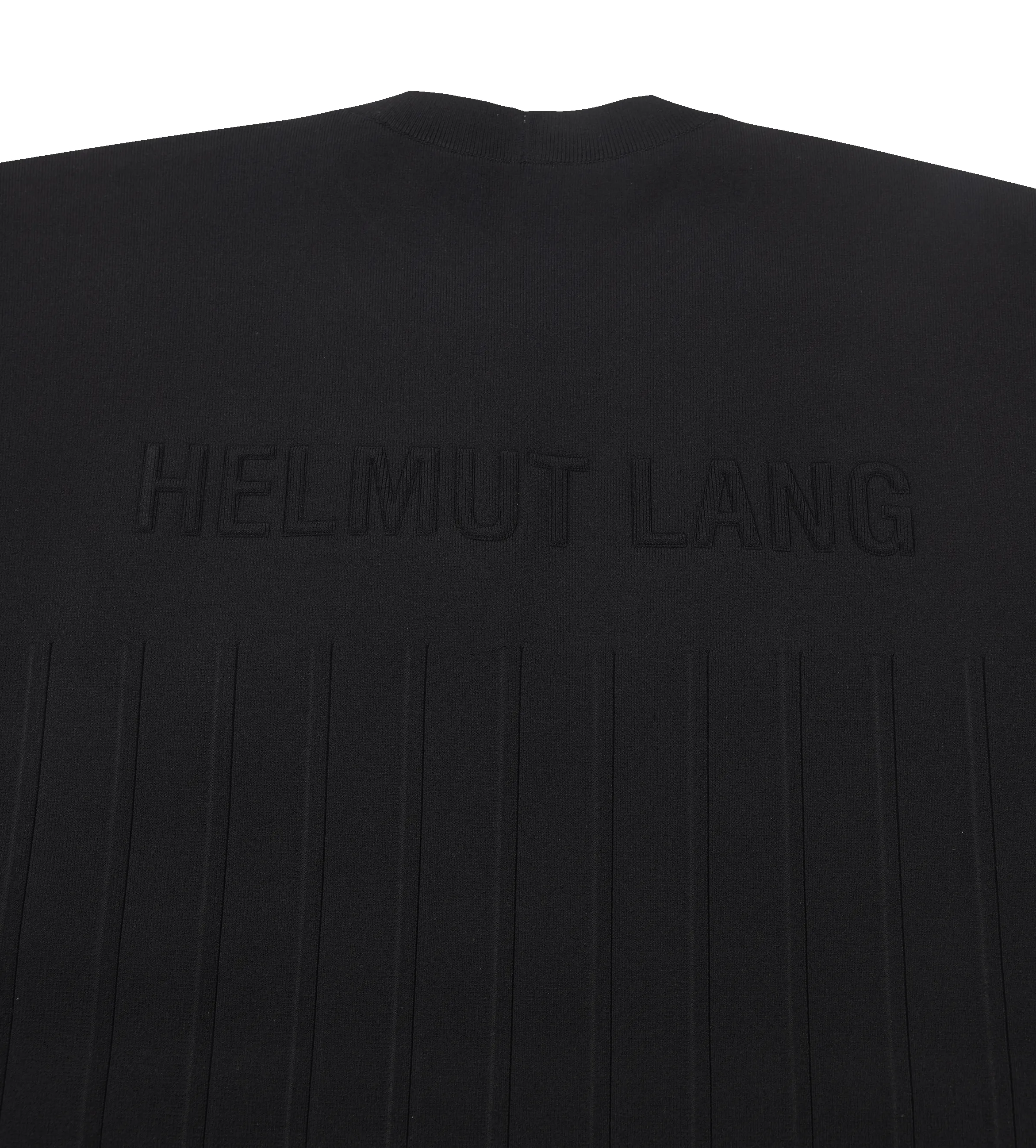 Oversized Pleated Tee Black sold by FOUR Amsterdam product image thumbnail 3