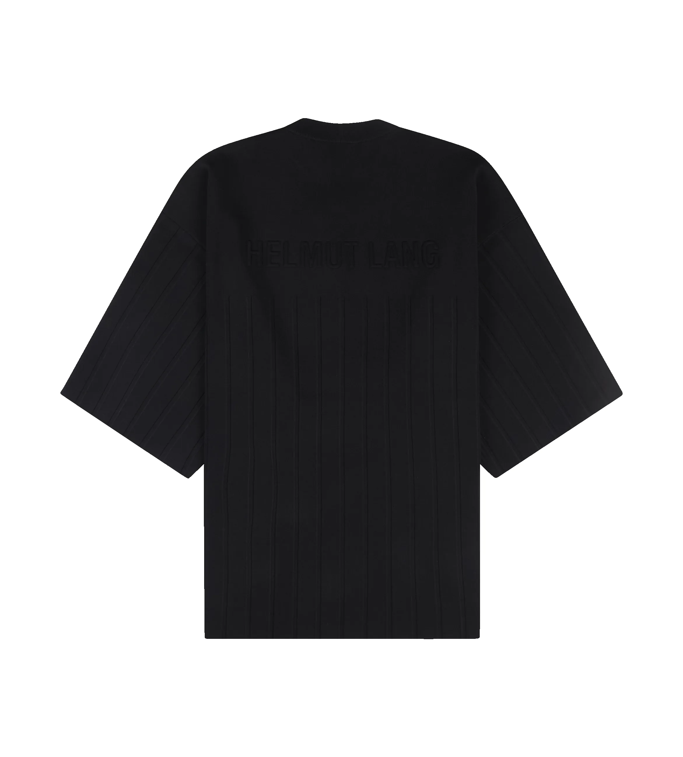 Oversized Pleated Tee Black sold by FOUR Amsterdam product image thumbnail 2
