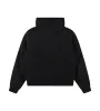 Denim Hooded Jacket Black sold by FOUR Amsterdam