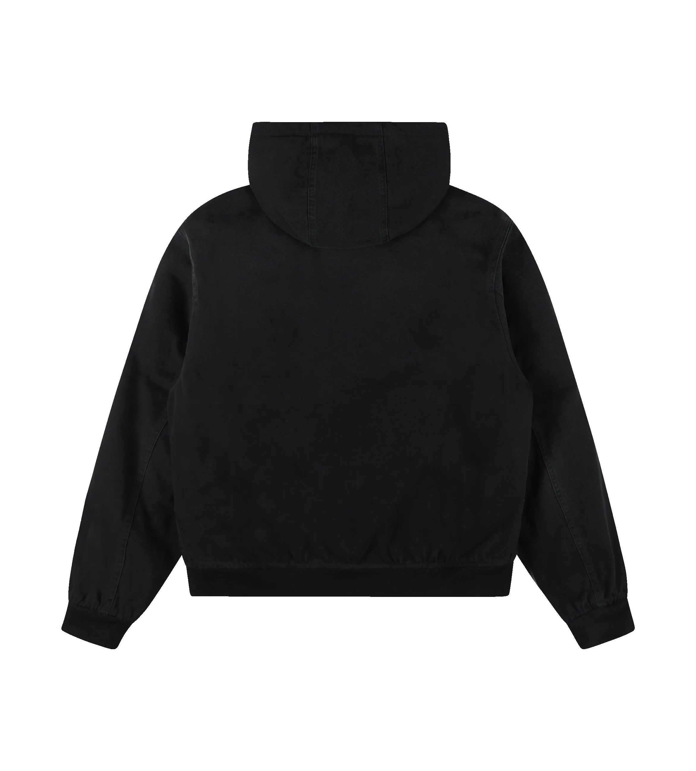 Denim Hooded Jacket Black sold by FOUR Amsterdam product image thumbnail 2