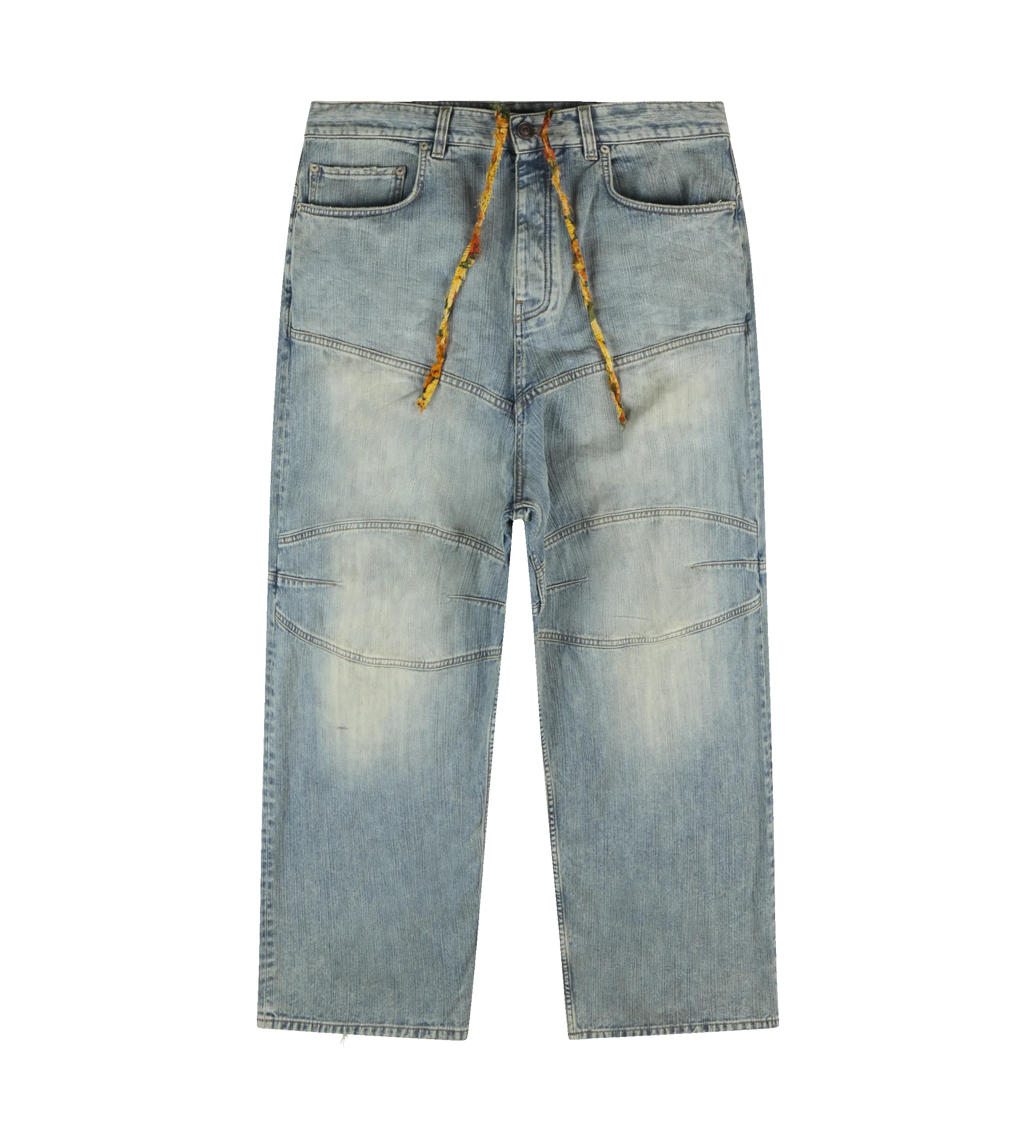 Baggy Colored Drawstring Pants Denim sold by FOUR Amsterdam