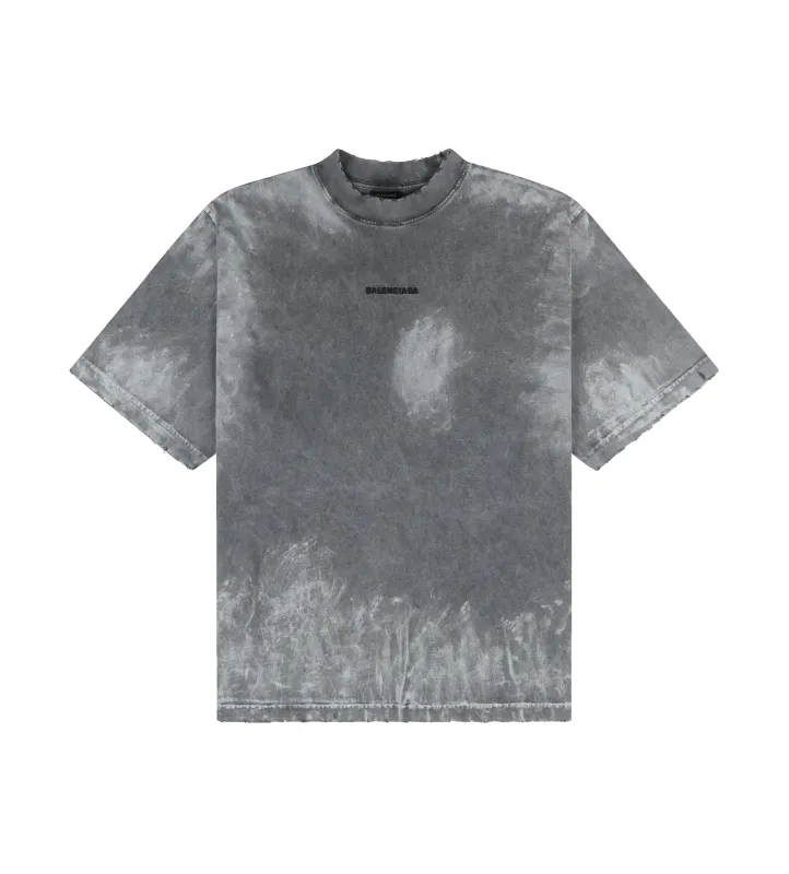 Medium Fit T-shirt Painted Grey sold by FOUR Amsterdam