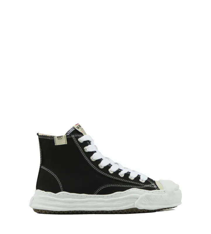 Hank OG Sole Canvas High-Top Sneakers in Black sold by FOUR Amsterdam
