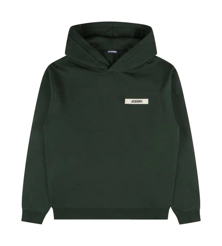 De Gros Grain-hoodie Dark Green sold by FOUR Amsterdam