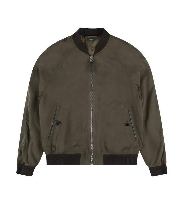 Outerwear Blouson Dark Olive sold by FOUR Amsterdam