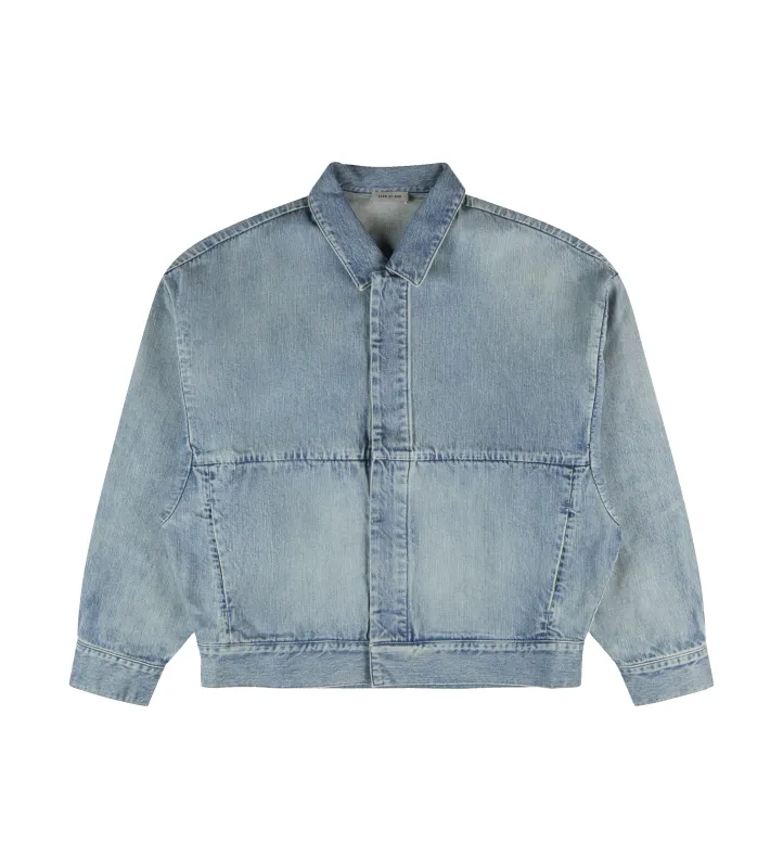 Denim Trucker Jacket Medium Indigo sold by FOUR Amsterdam