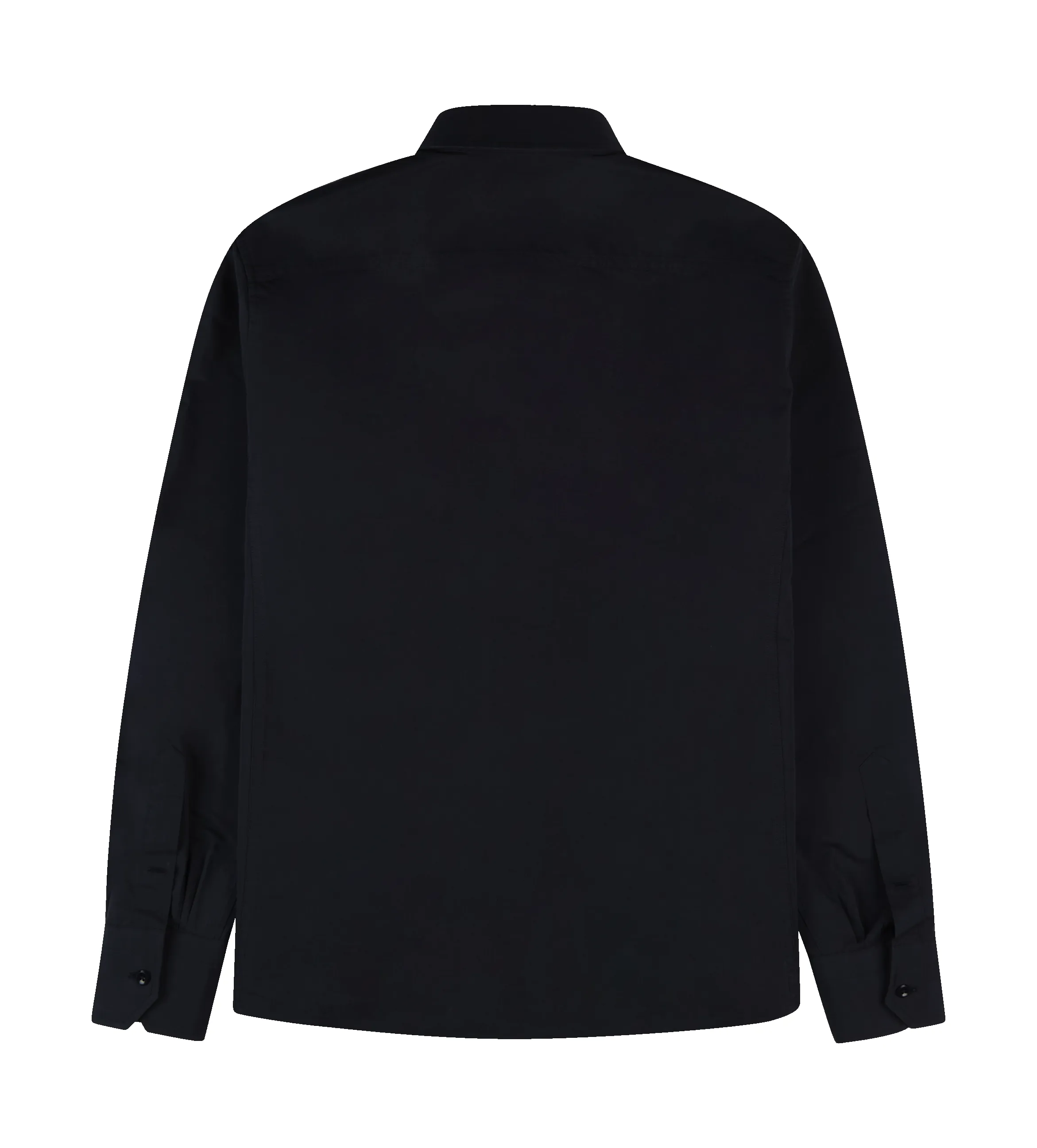 Cotton Poplin Shirt Navy sold by FOUR Amsterdam product image thumbnail 3