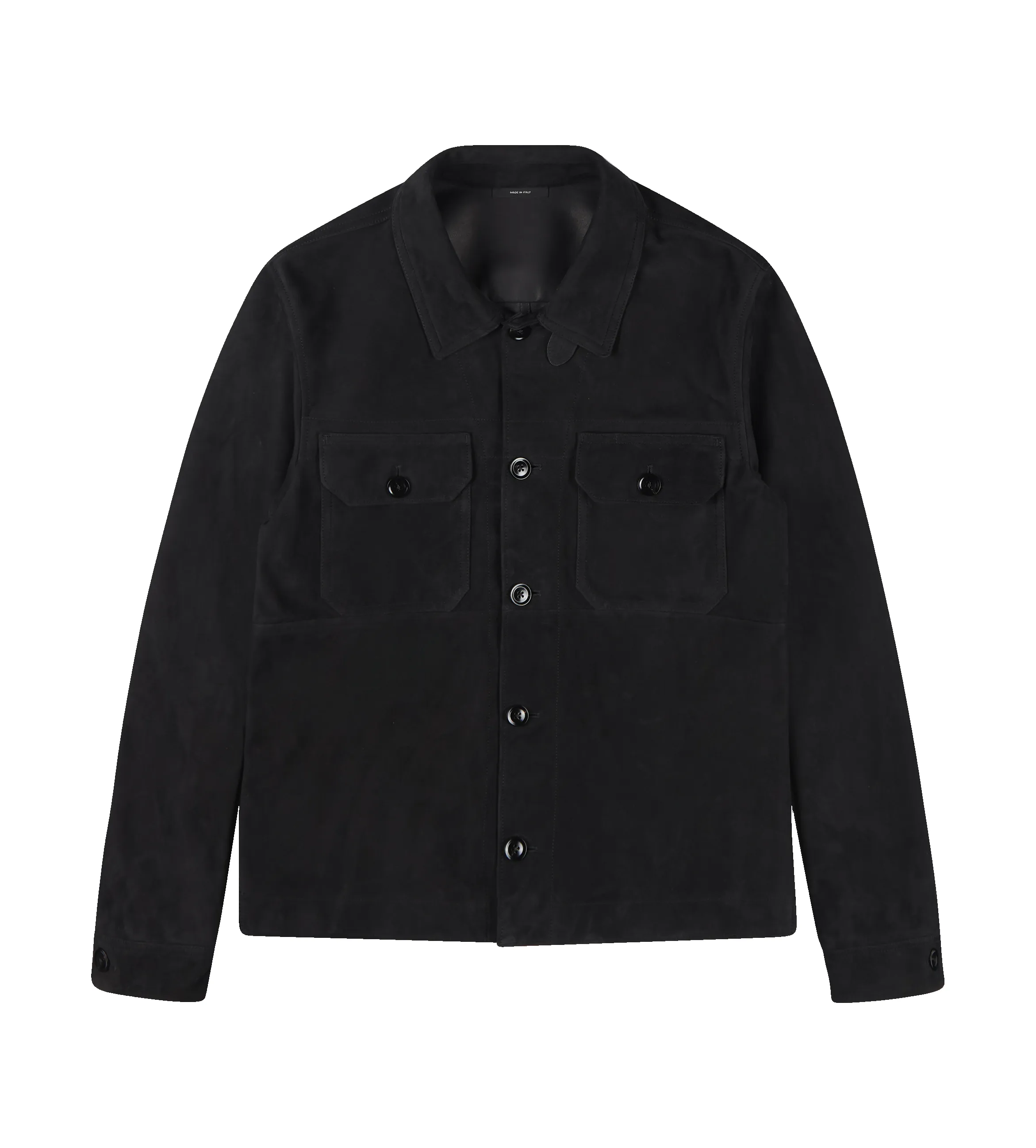 Wear Woven Outershirt Black sold by FOUR Amsterdam