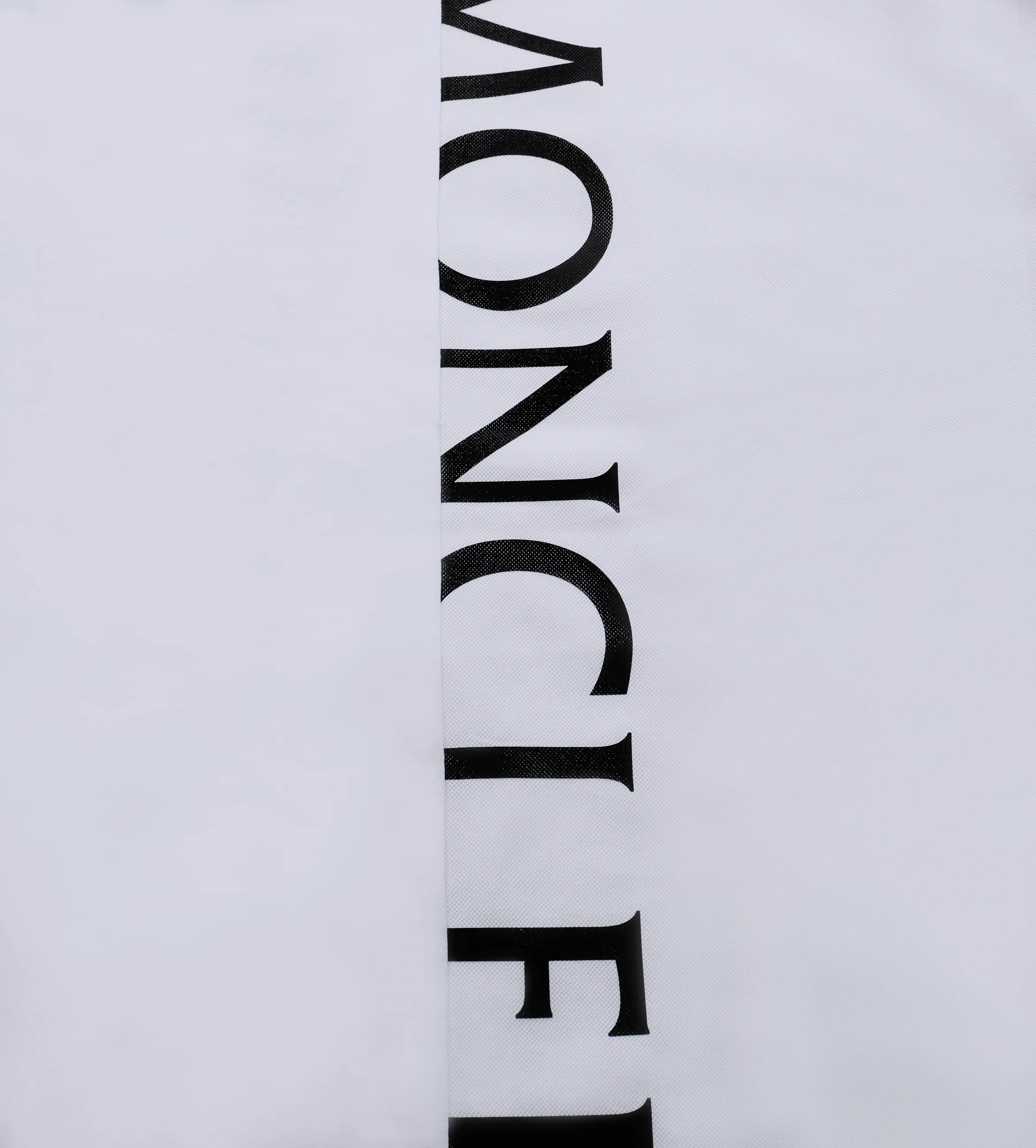Vertical Back Logo Cotton T-Shirt White sold by FOUR Amsterdam product image thumbnail 3