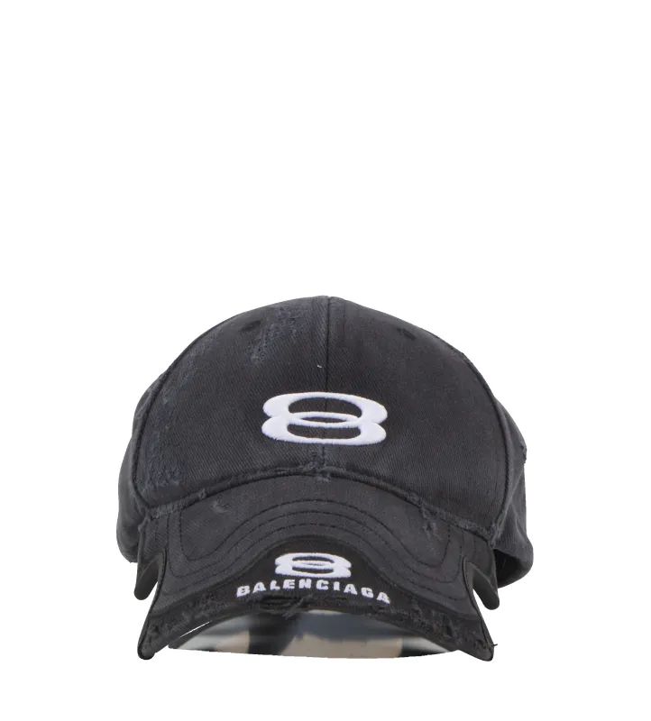 Double Unity Cap Black sold by FOUR Amsterdam