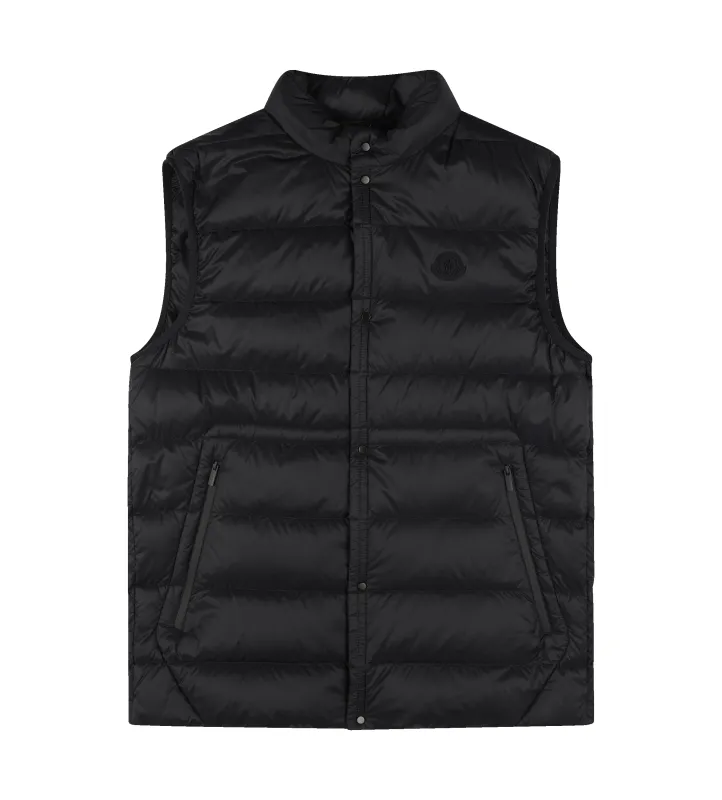 Quilted Down Vest Black sold by FOUR Amsterdam