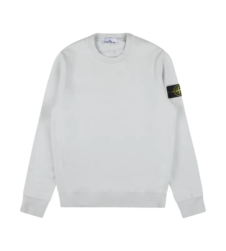 Organic Cotton Fleece Crewneck Sweatshirt Sky Blue sold by FOUR Amsterdam