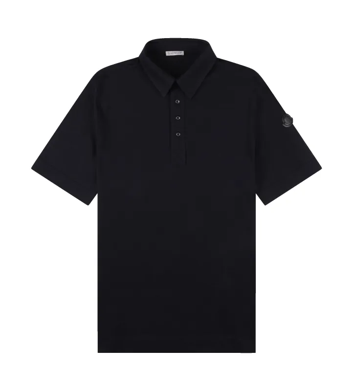 Classic Piqué Polo Shirt Black sold by FOUR Amsterdam