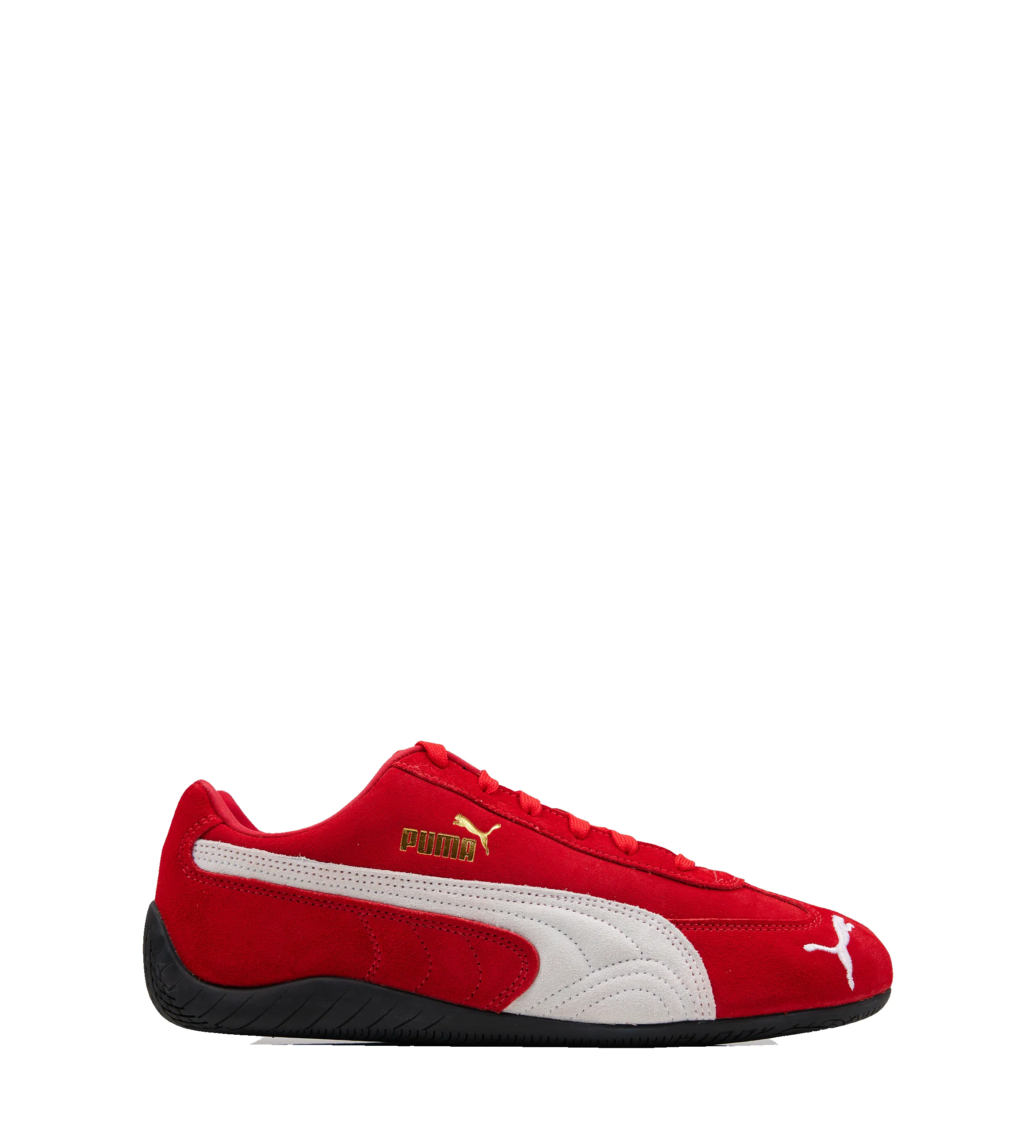 Speedcat OG Sneakers in Red and White sold by FOUR Amsterdam