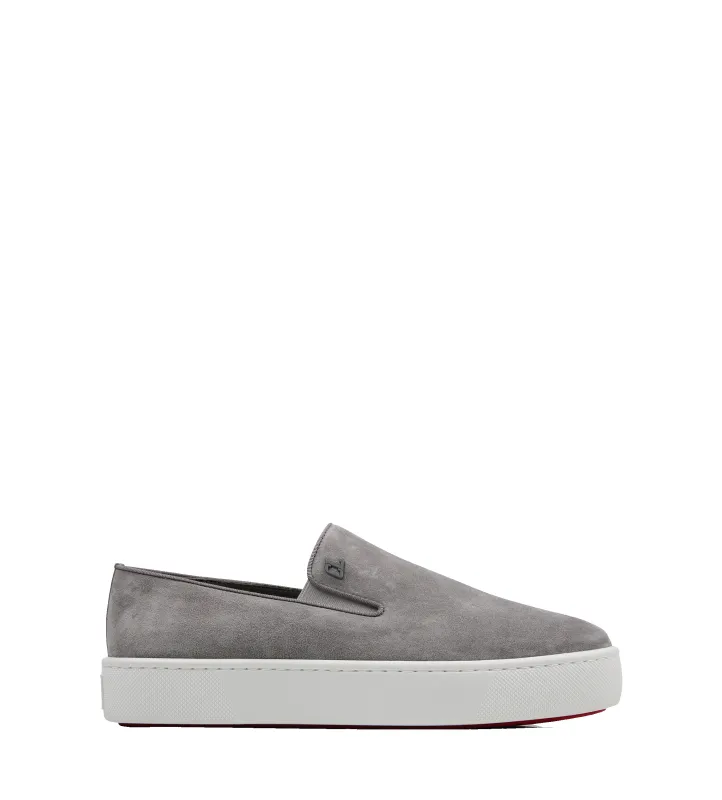 Boatissimo Suede Slip-On Sneakers Smoke Grey sold by FOUR Amsterdam