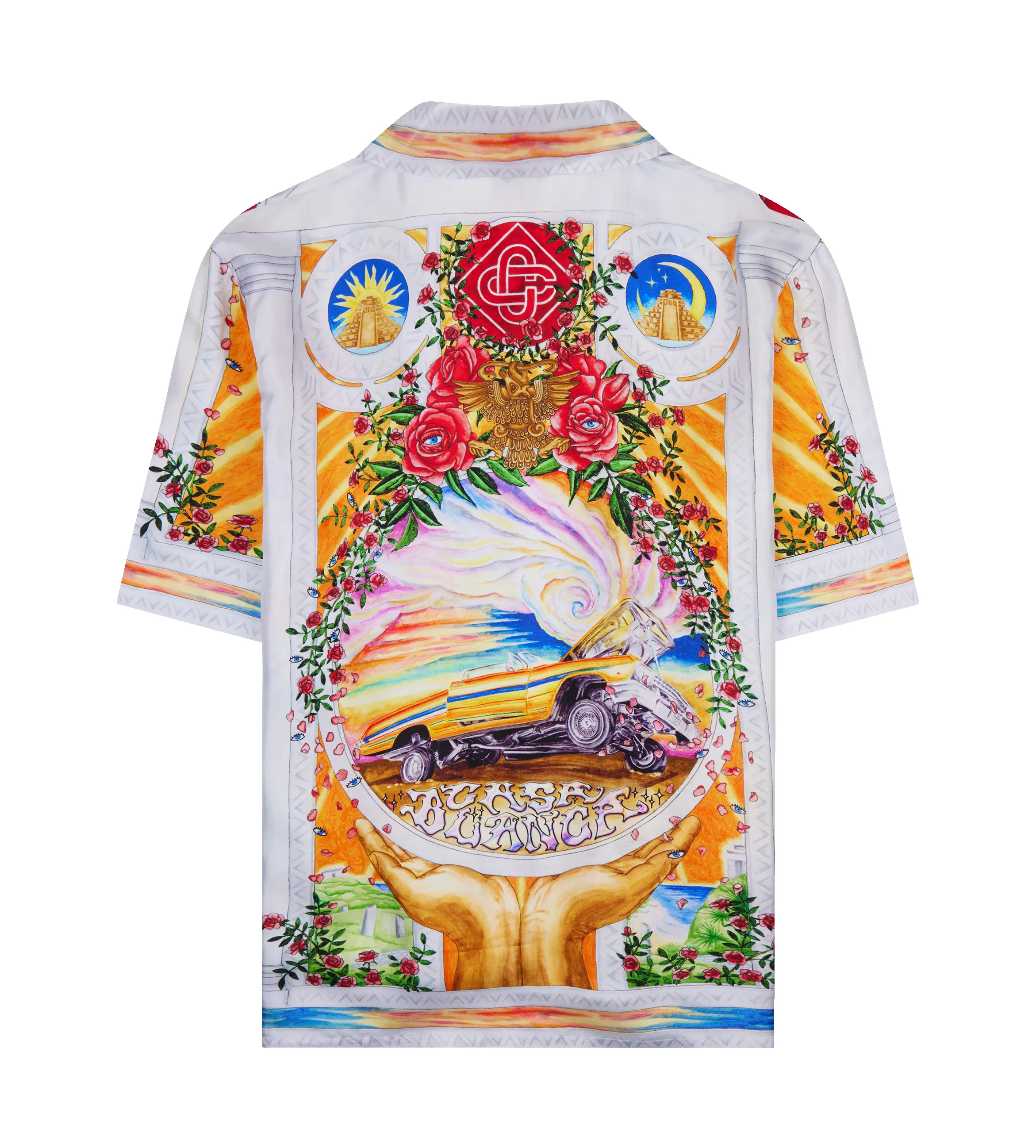 La Tornade De Rose Short Sleeve Silk Shirt sold by FOUR Amsterdam product image thumbnail 2