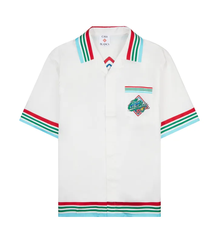 Short Sleeve Cuban Collar Shirt - Casa Way World Series sold by FOUR Amsterdam