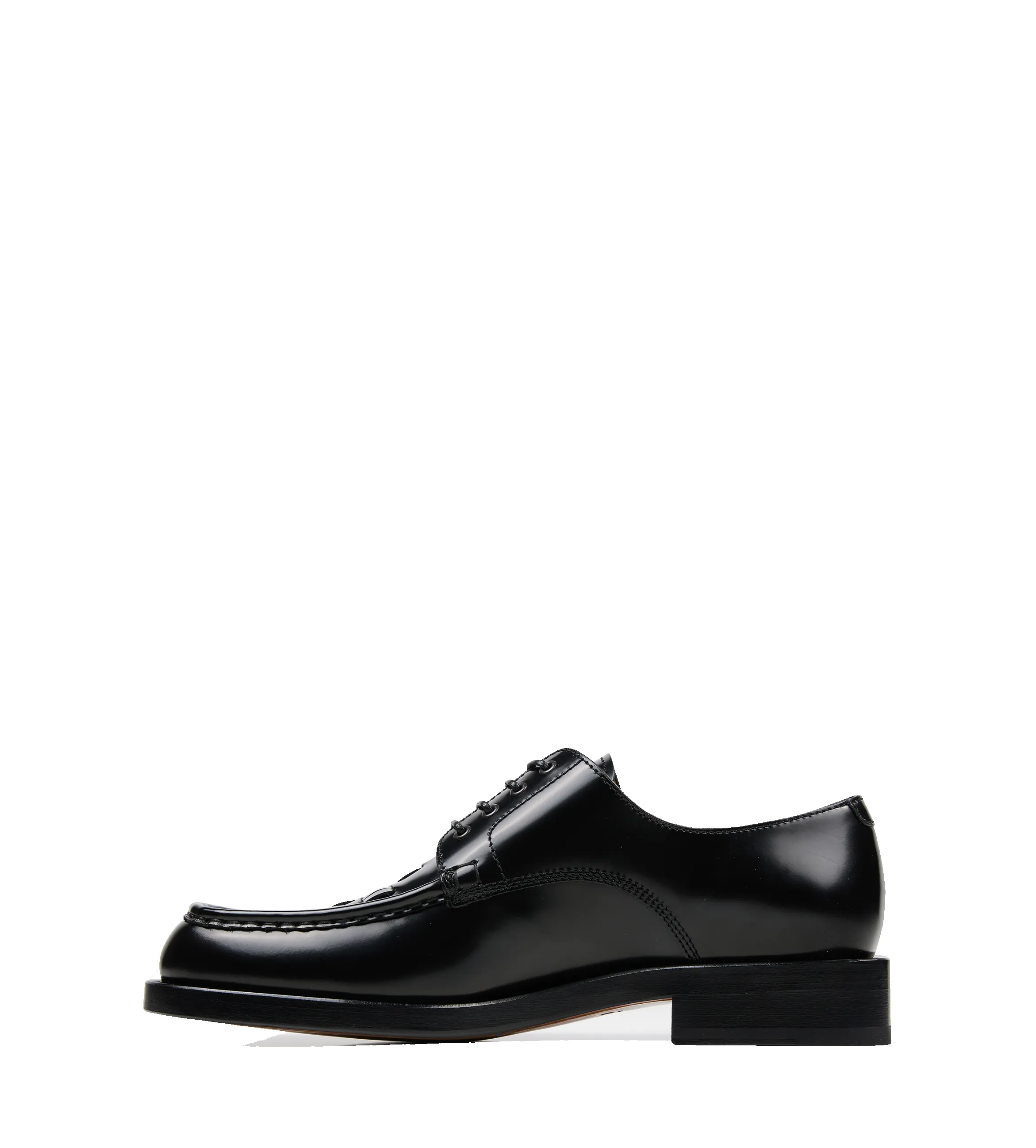 The Braided Lace-up Derby Loafer shoes in Black sold by FOUR Amsterdam product image thumbnail 3