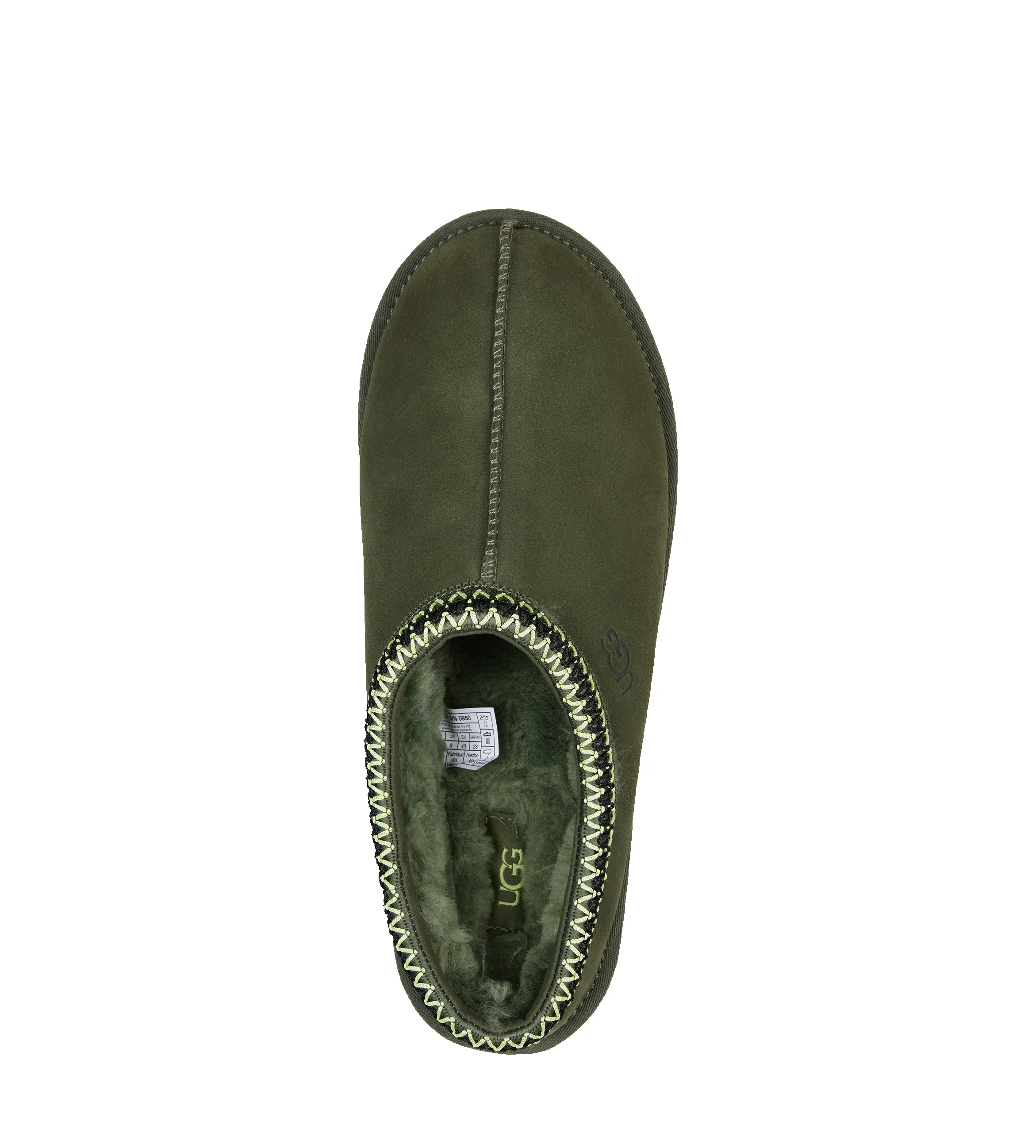 Tasman Slipper in Olive green sold by FOUR Amsterdam product image thumbnail 4
