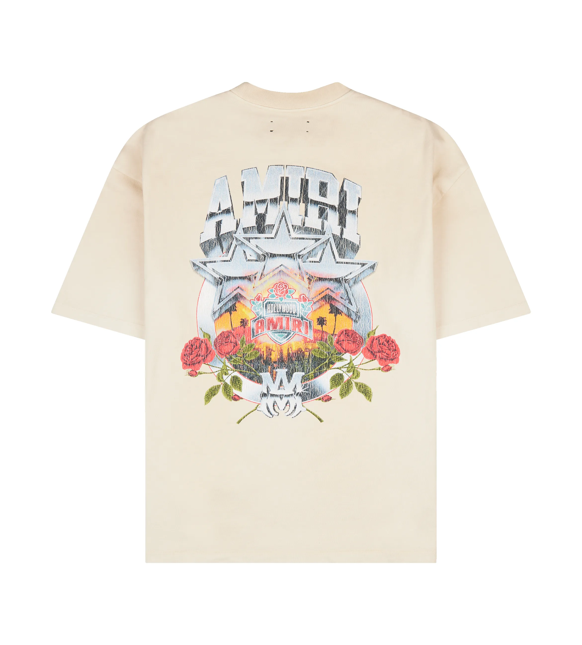 Championship T-shirt in Alabaster sold by FOUR Amsterdam product image thumbnail 2