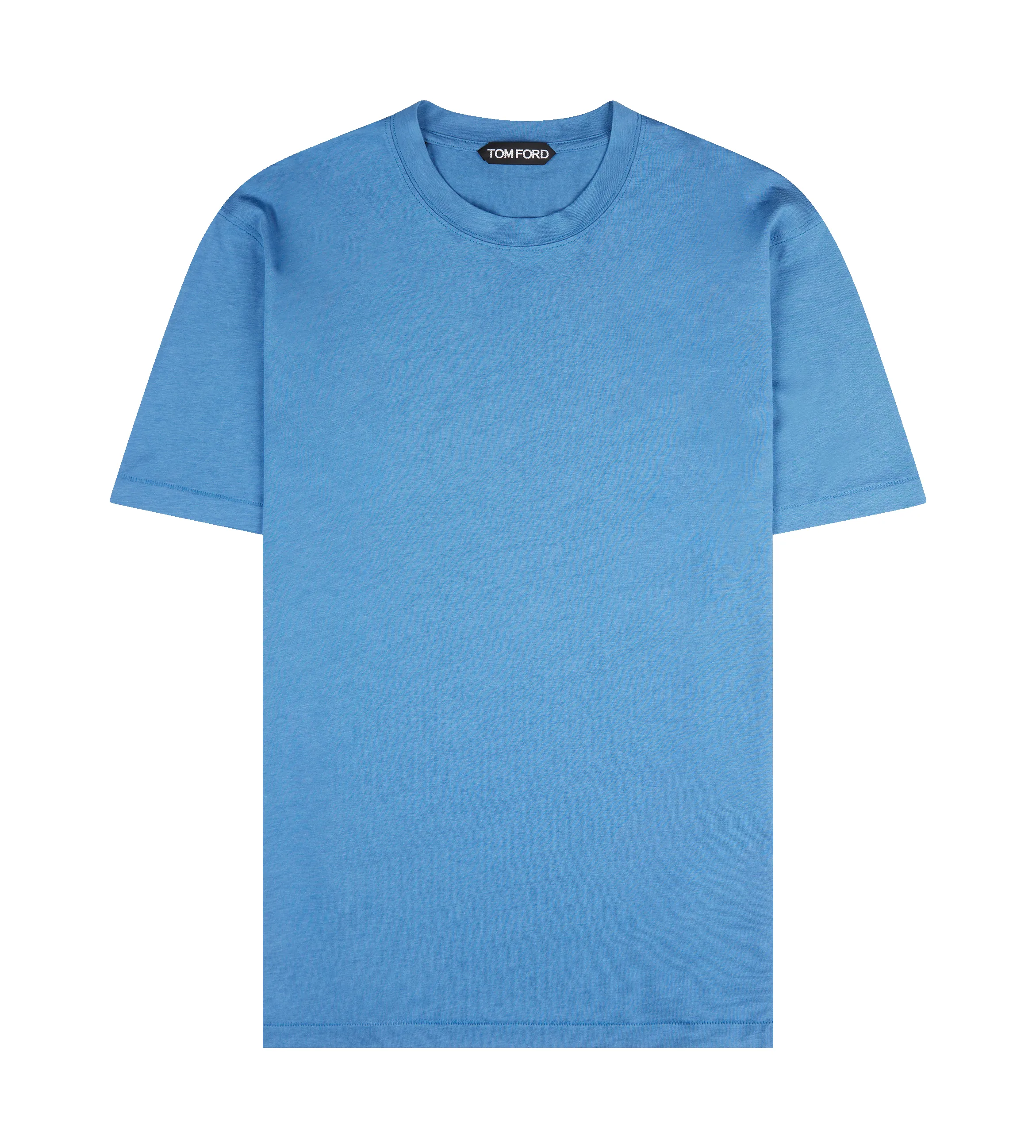 Cotton-blend jersey T-shirt in Denim Blue sold by FOUR Amsterdam